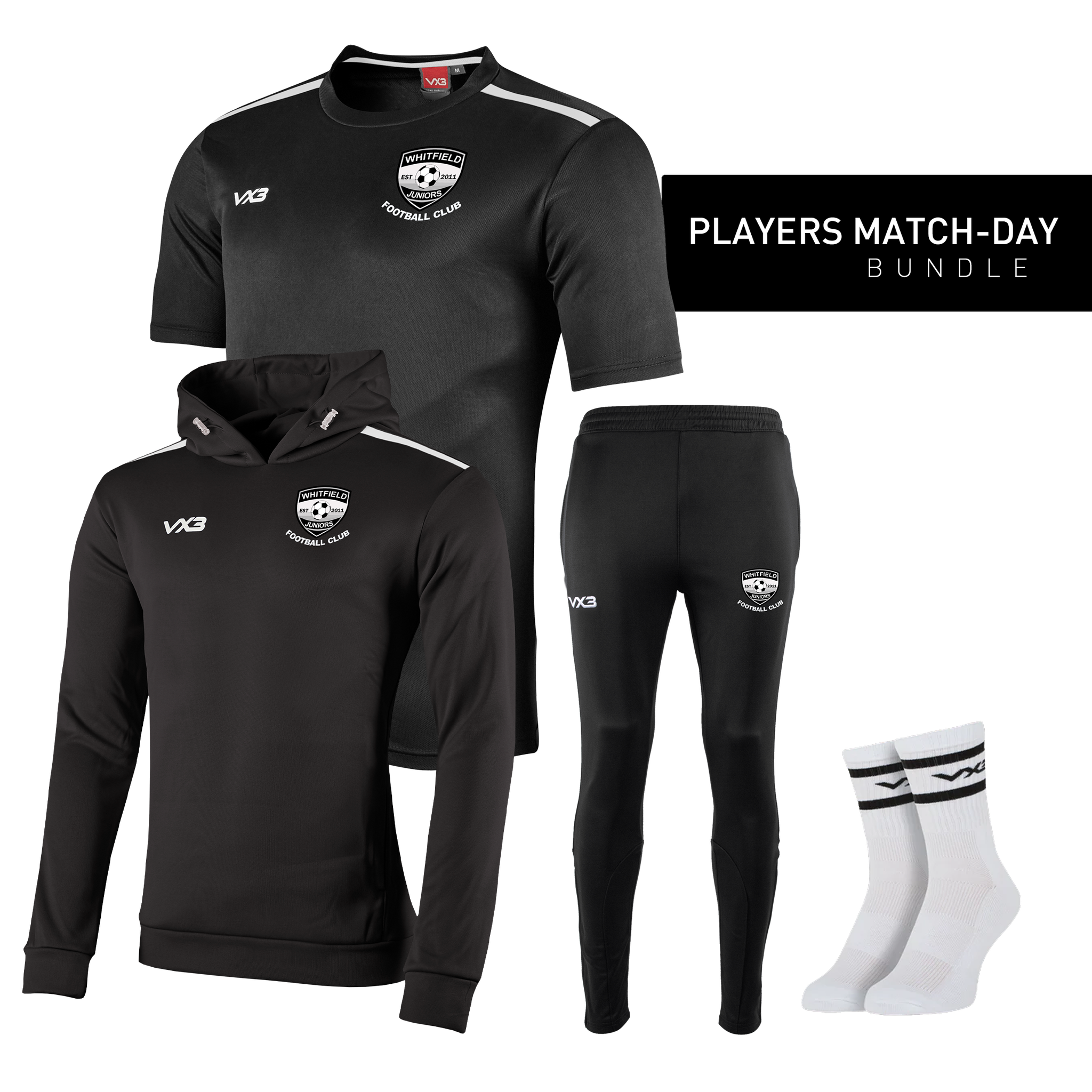Whitfield Juniors FC - Players Match-Day Bundle