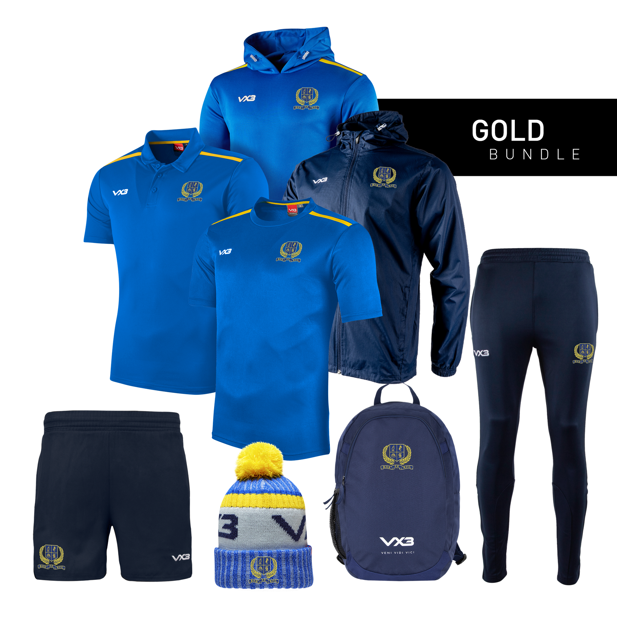 Belfast High School Former Pupils RFC Gold Bundle