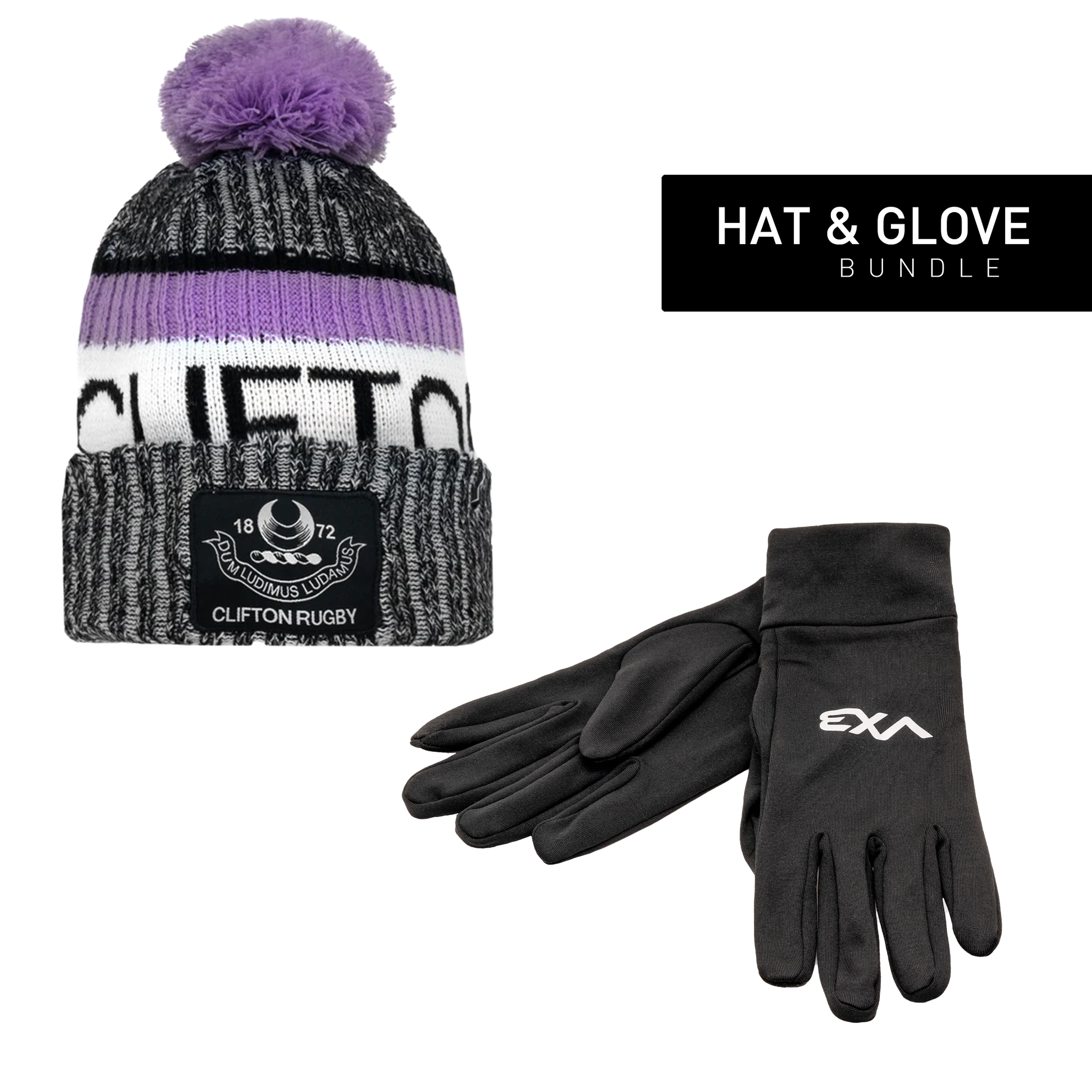 Clifton RFC - Hat & Glove Bundle