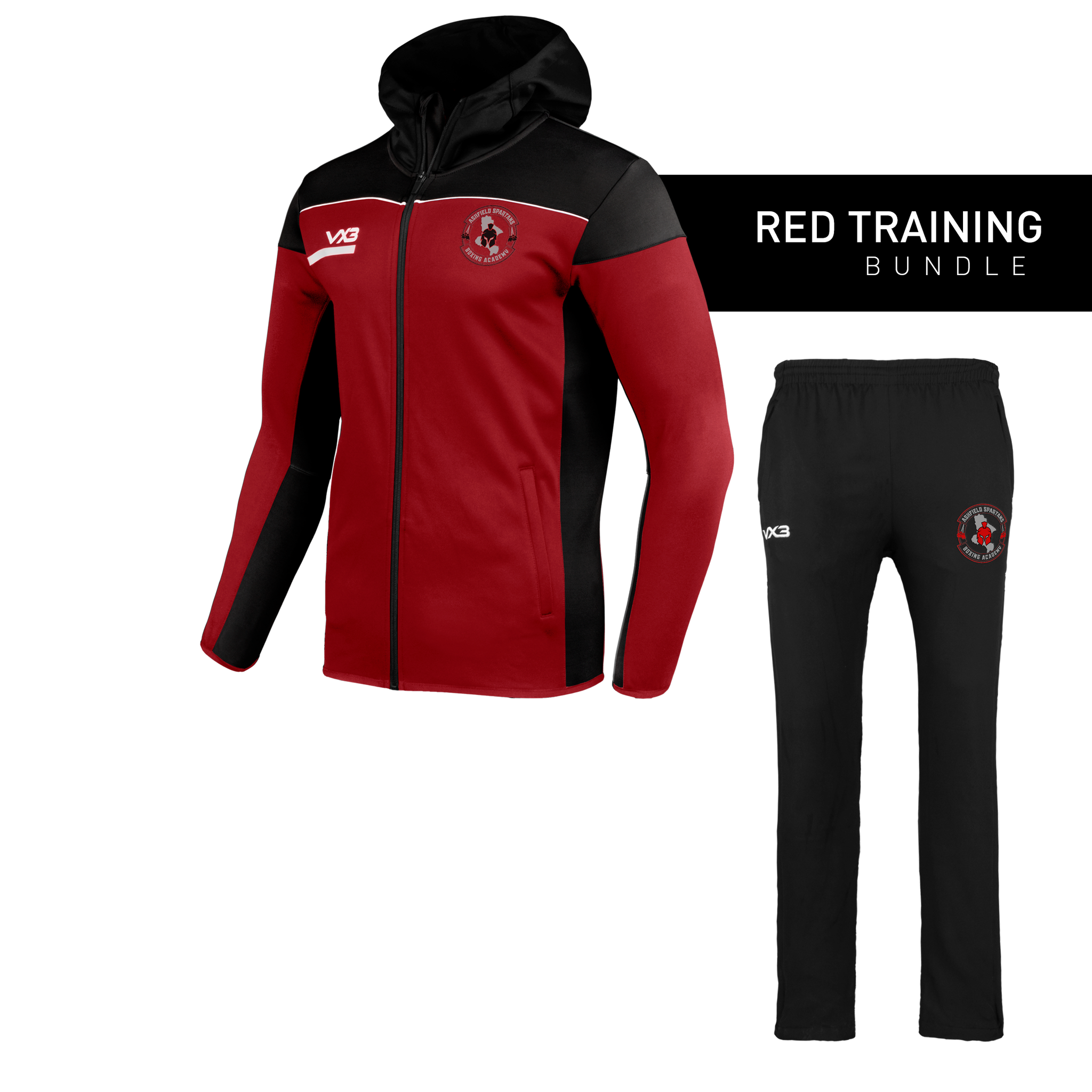 Ashfield Spartans Boxing Academy Red Training Bundle