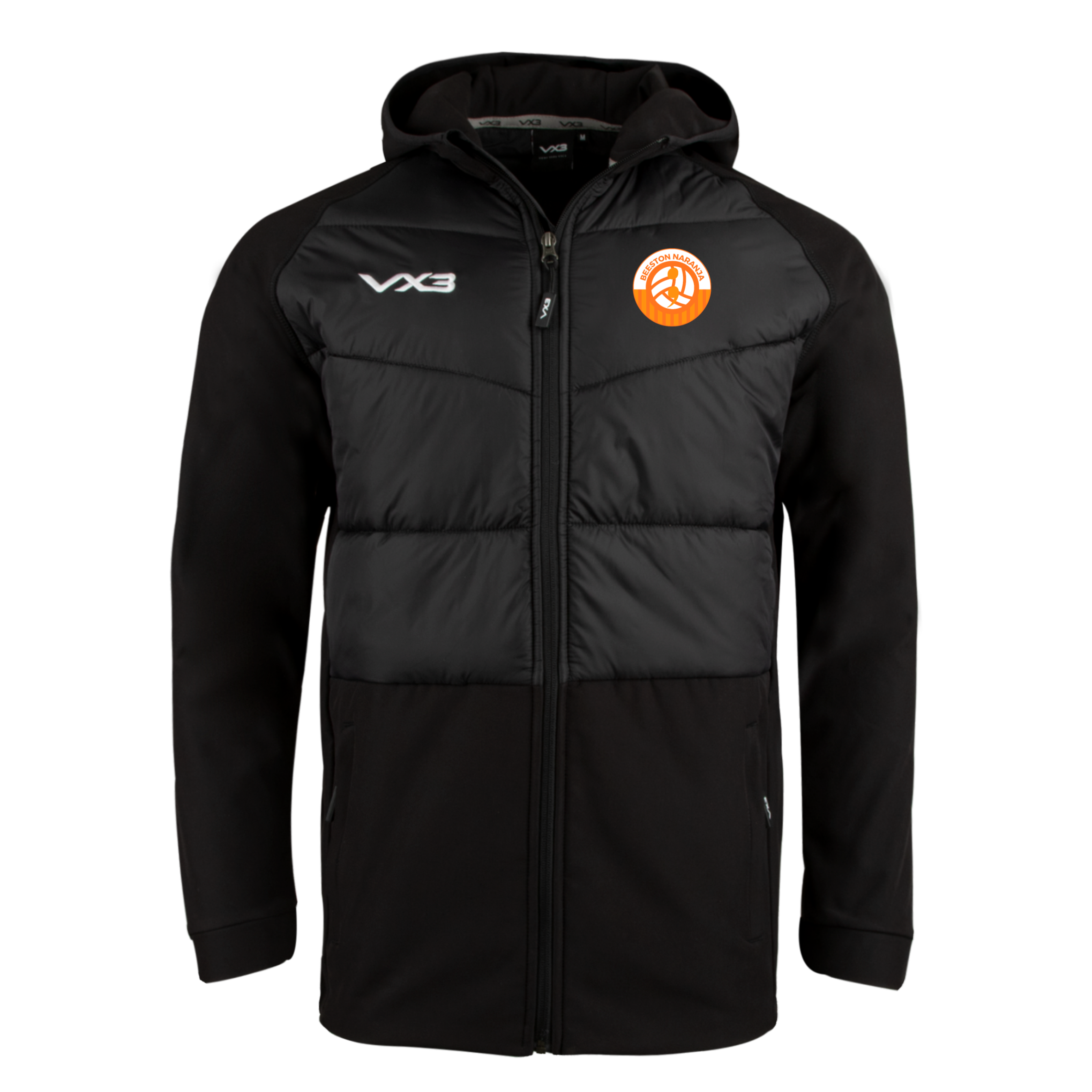 Beeston Naranja FC Tempest Hybrid Jacket