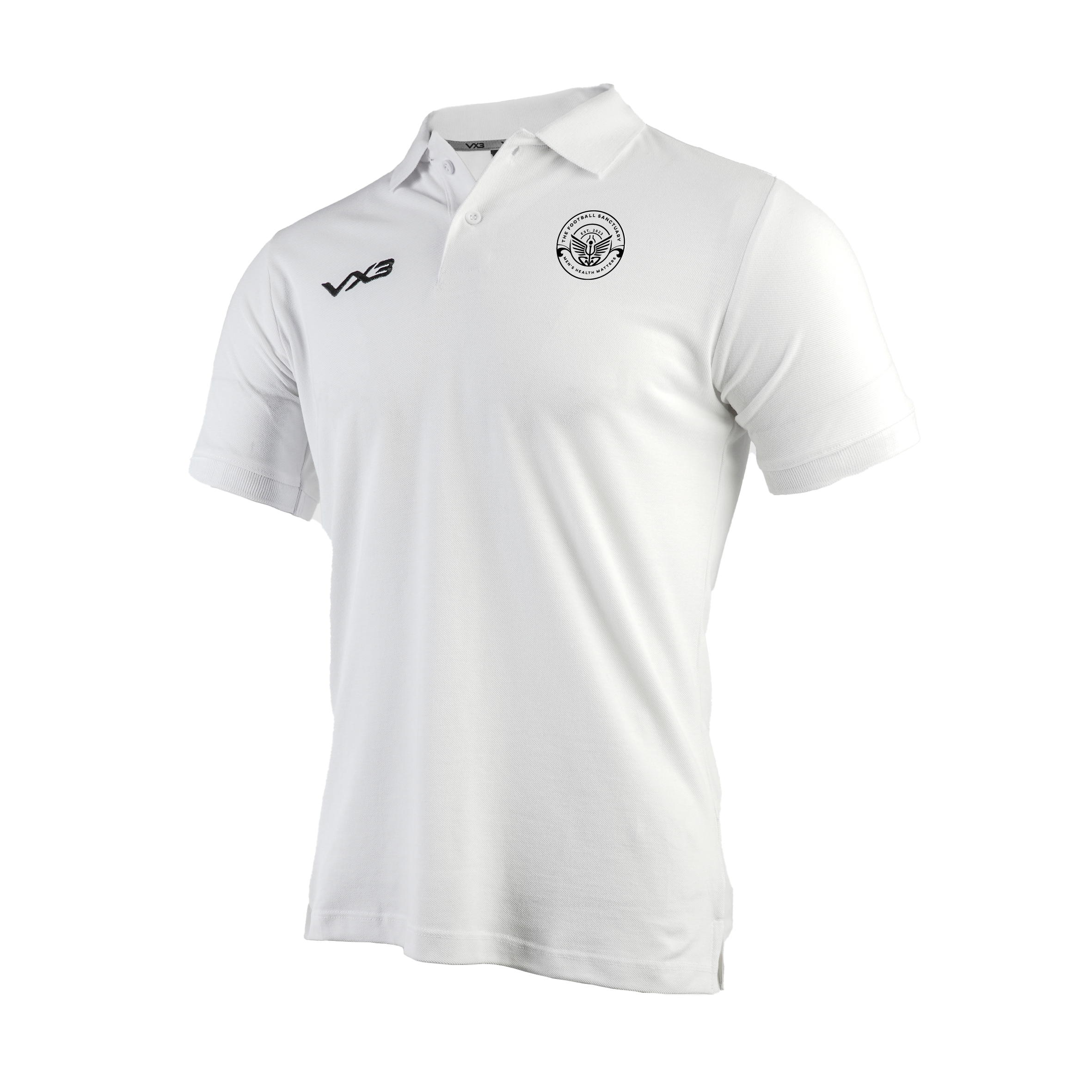 The Football Sanctuary Primus Polo Shirt White