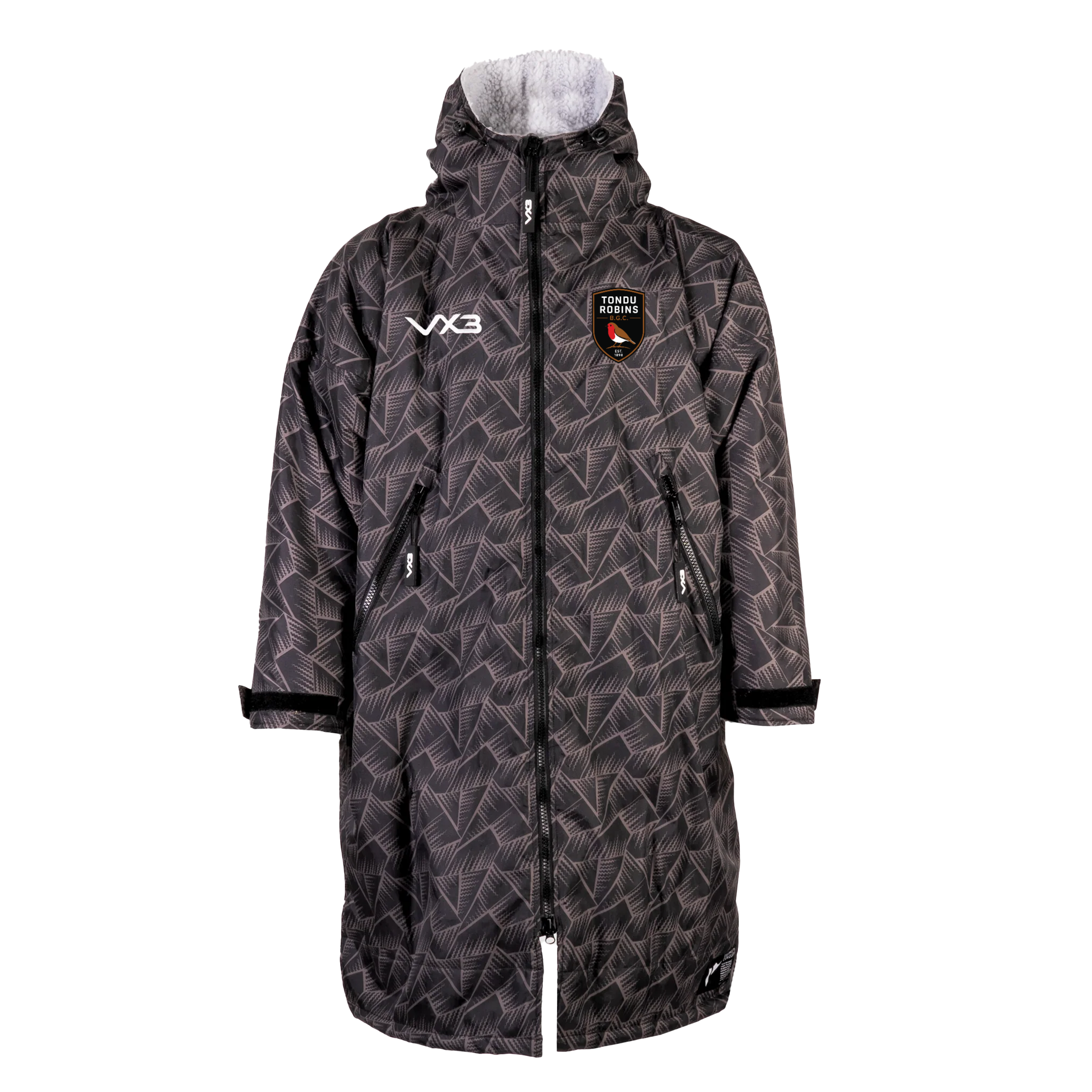 Tondu Robins BGC Duro Elite Sports Robe Storm/Grey Kids
