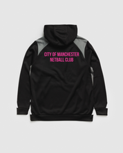 City of Manchester Netball Vertex Hoodie -Black/Grey/White