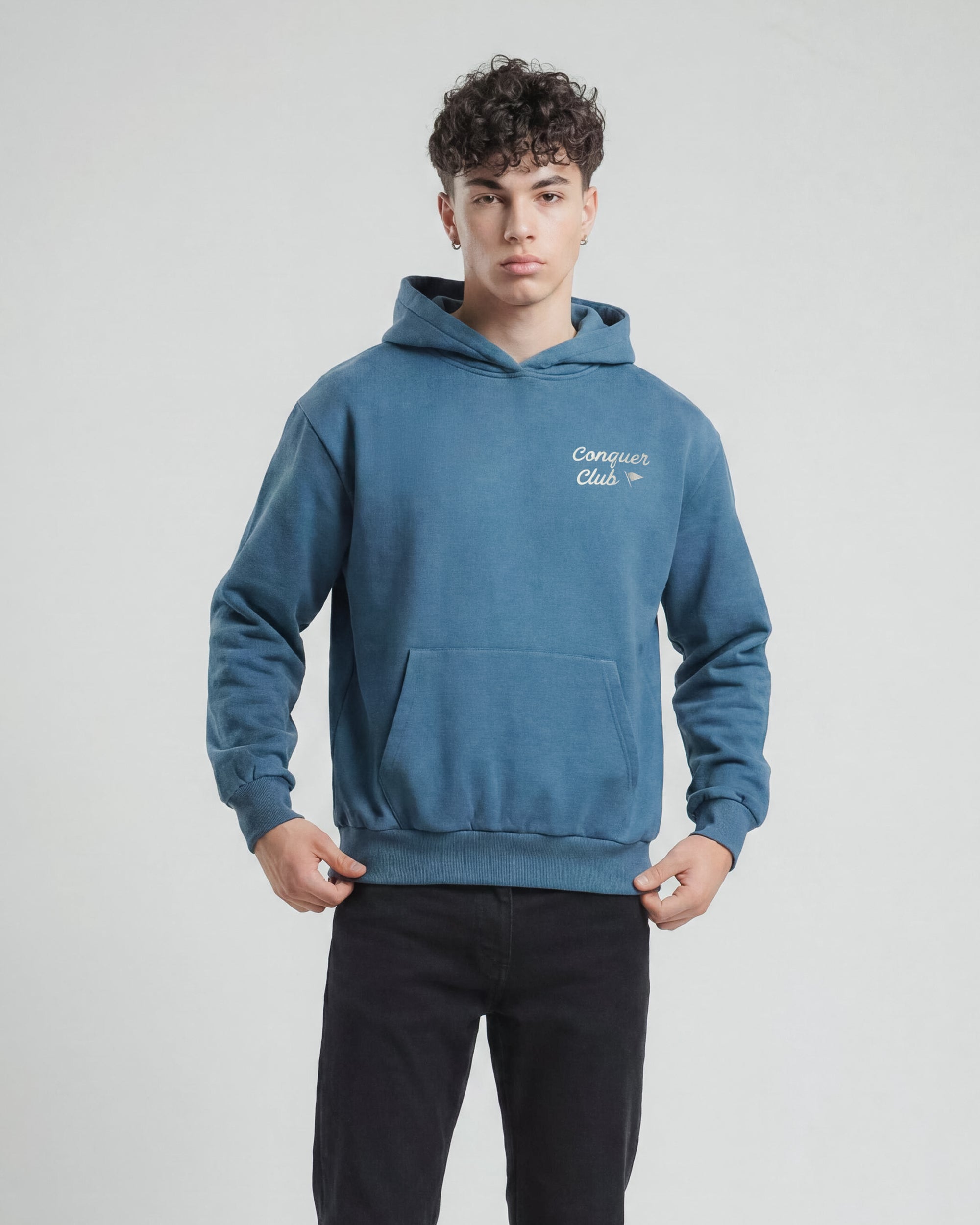 Conquer Club Hoodie 2.0 - Storm Cloud