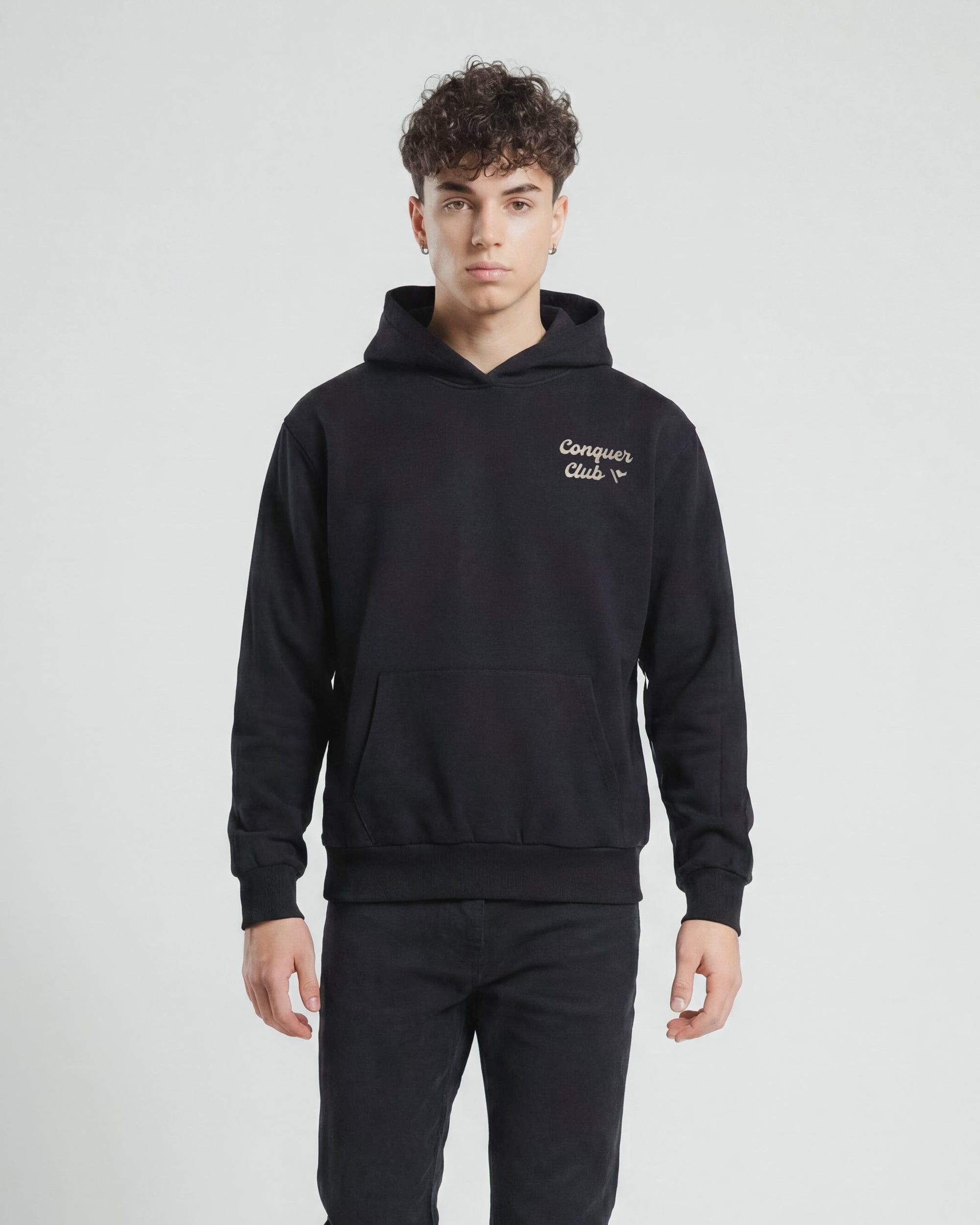 Conquer Club Hoodie 2.0 - Black