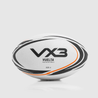 VX3 Vuelta White/Black/Orange Rugby Training Ball- Size 4