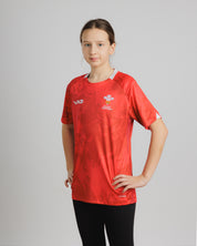Wales Netball 2026 Vertex Training Tee YOUTH