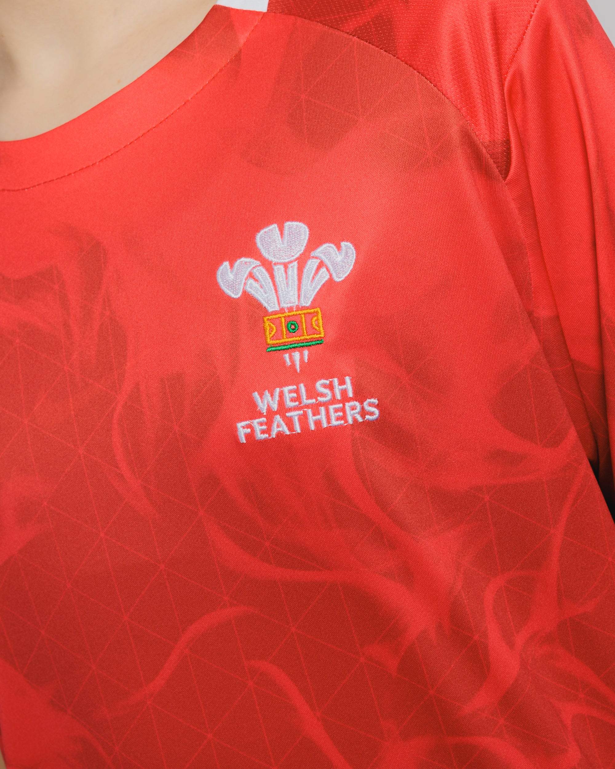 Wales Netball 2026 Vertex Training Tee YOUTH