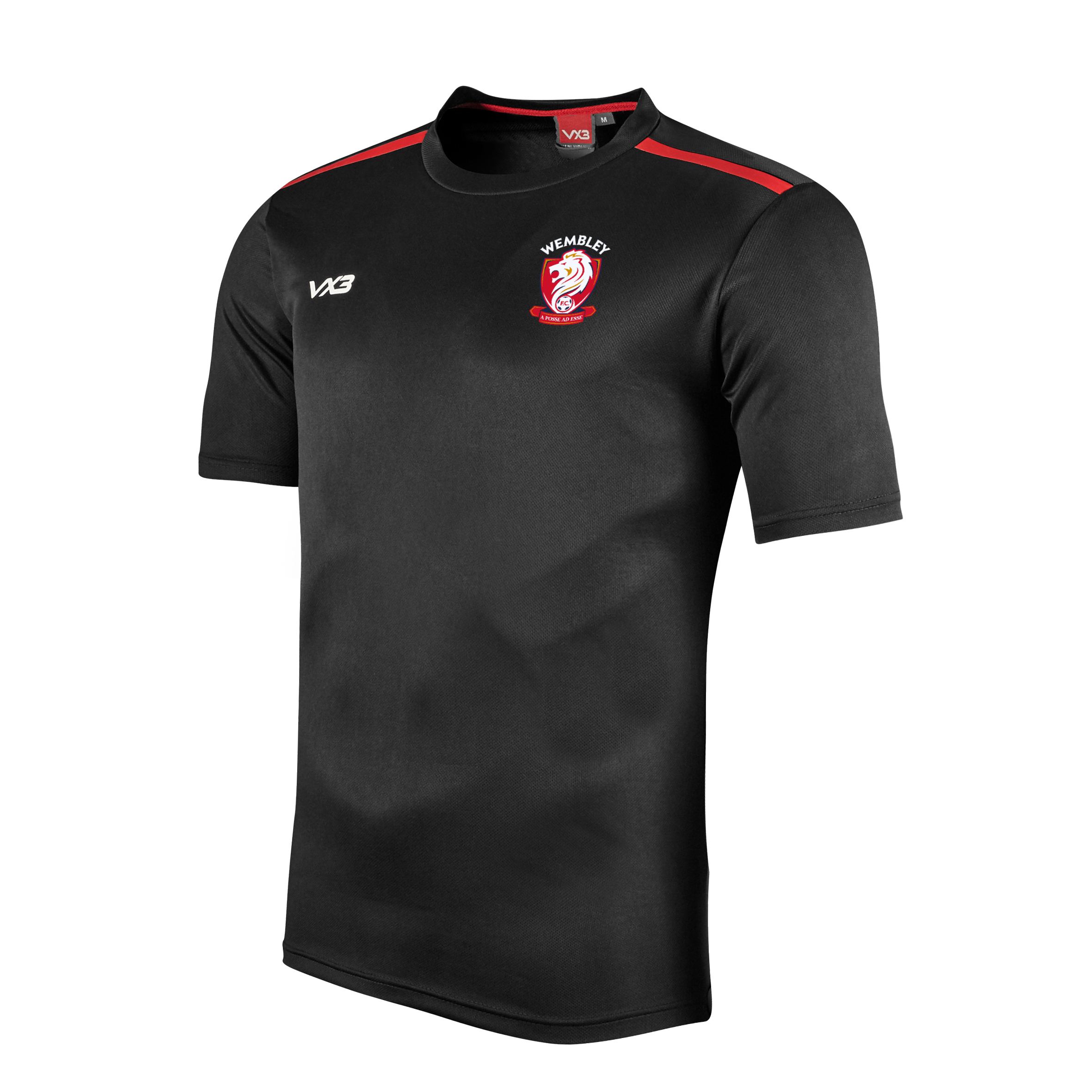 Wembley FC Black Fortis Tee