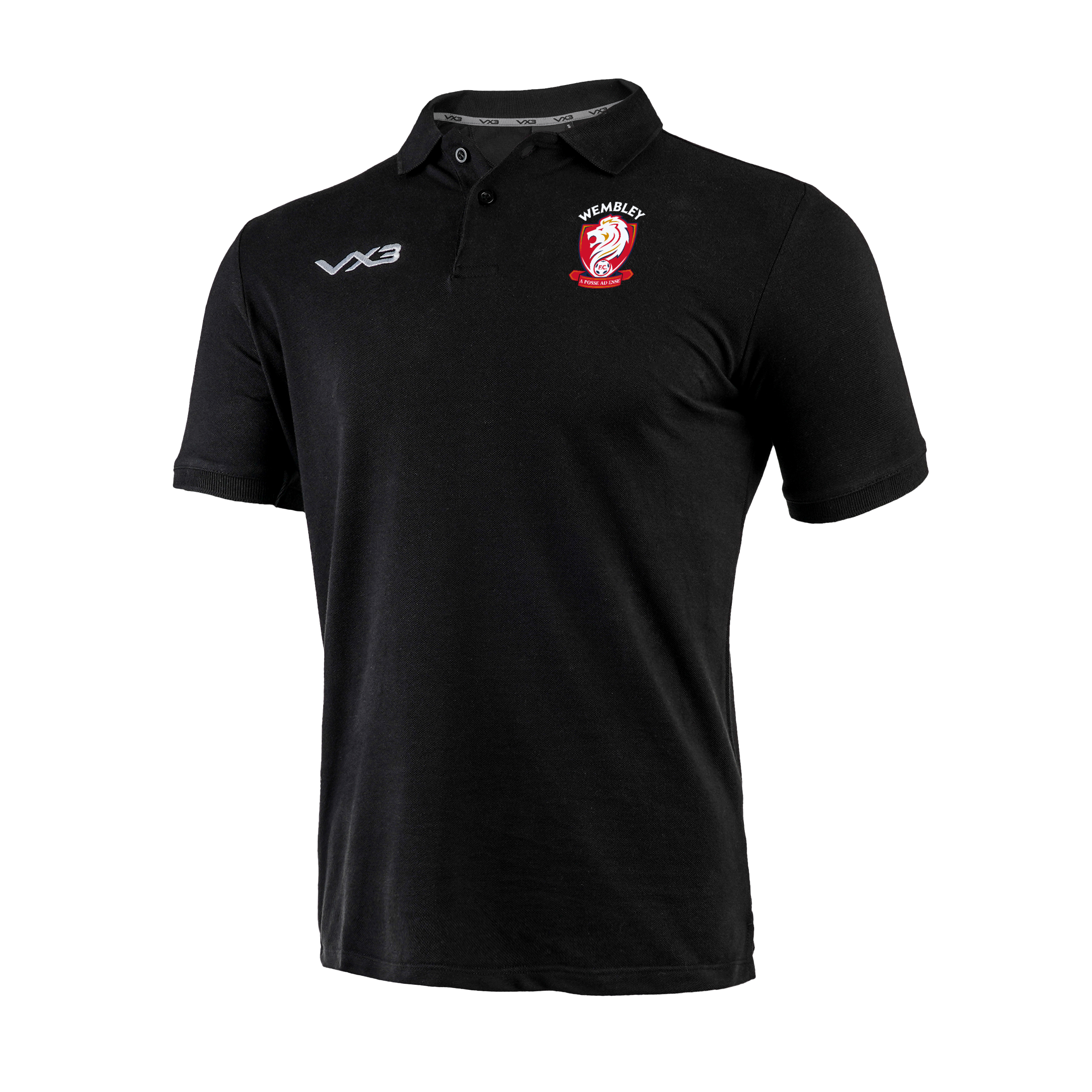 Wembley FC Black Primus Polo Shirt