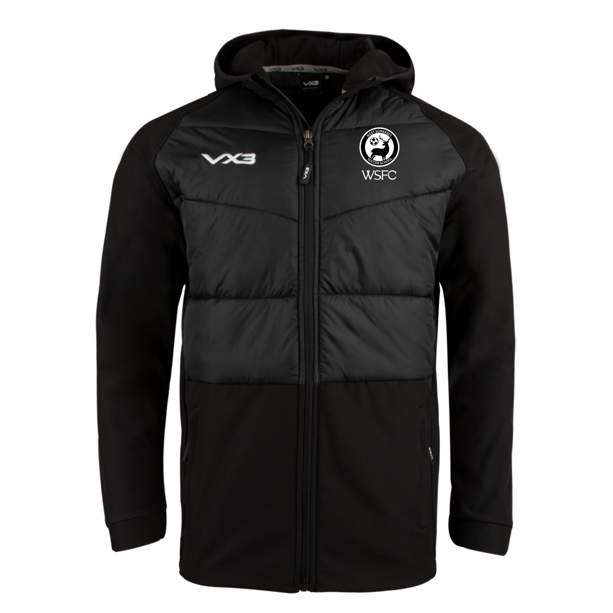 West Somerset Soccer School Tempest Hybrid Jacket