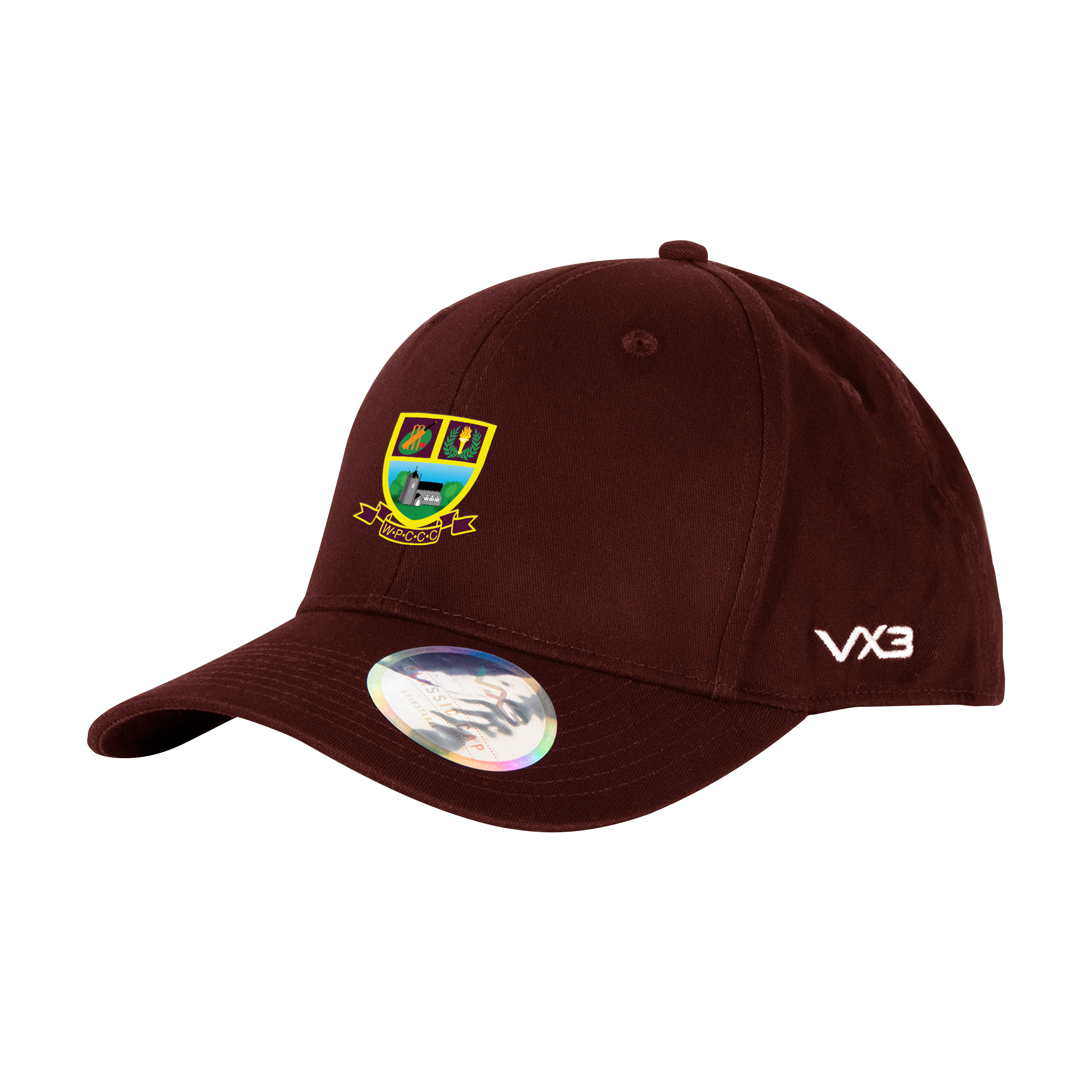 Whiston Parish Church Maroon Classic Cap