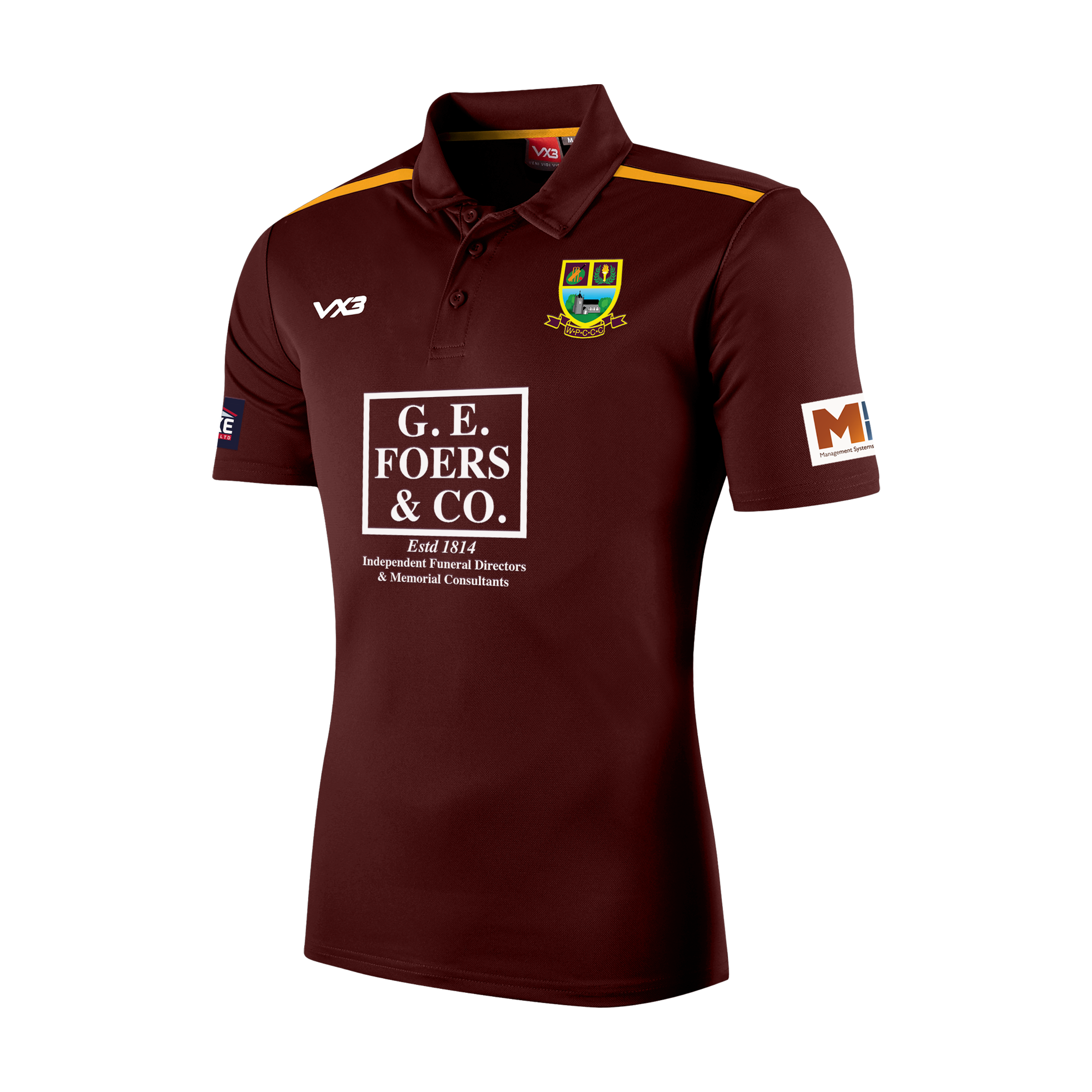 Whiston Parish Church Maroon Fortis Polo
