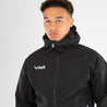 VX3 Protego Waterproof Jacket Black Front View