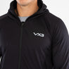 VX3 Aurora Zoodie Mens Black Front Logo