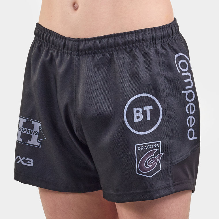 Dragons 2019/20 Youth Home Rugby Shorts