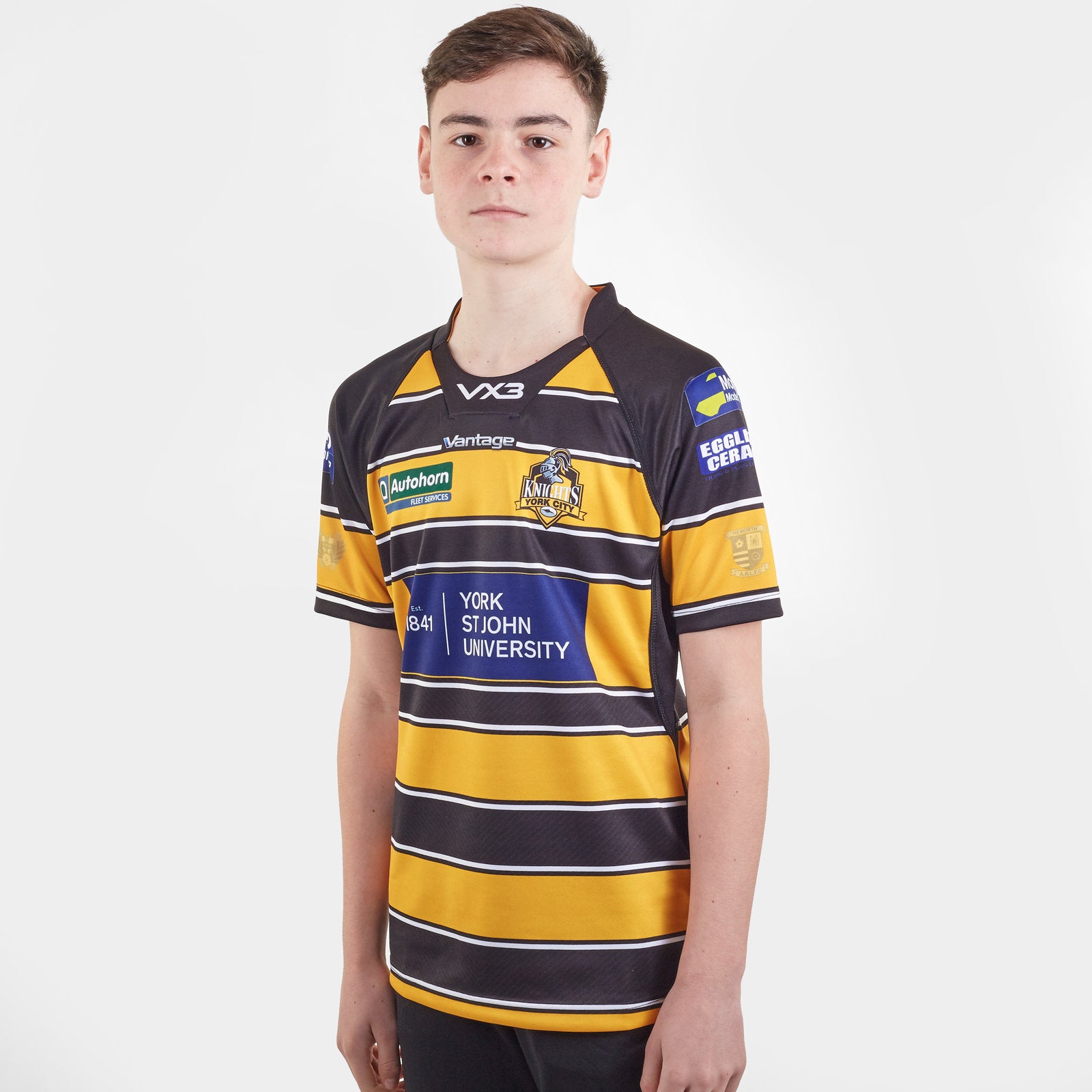 York City Knights Home Youth Replica Rugby League Shirt