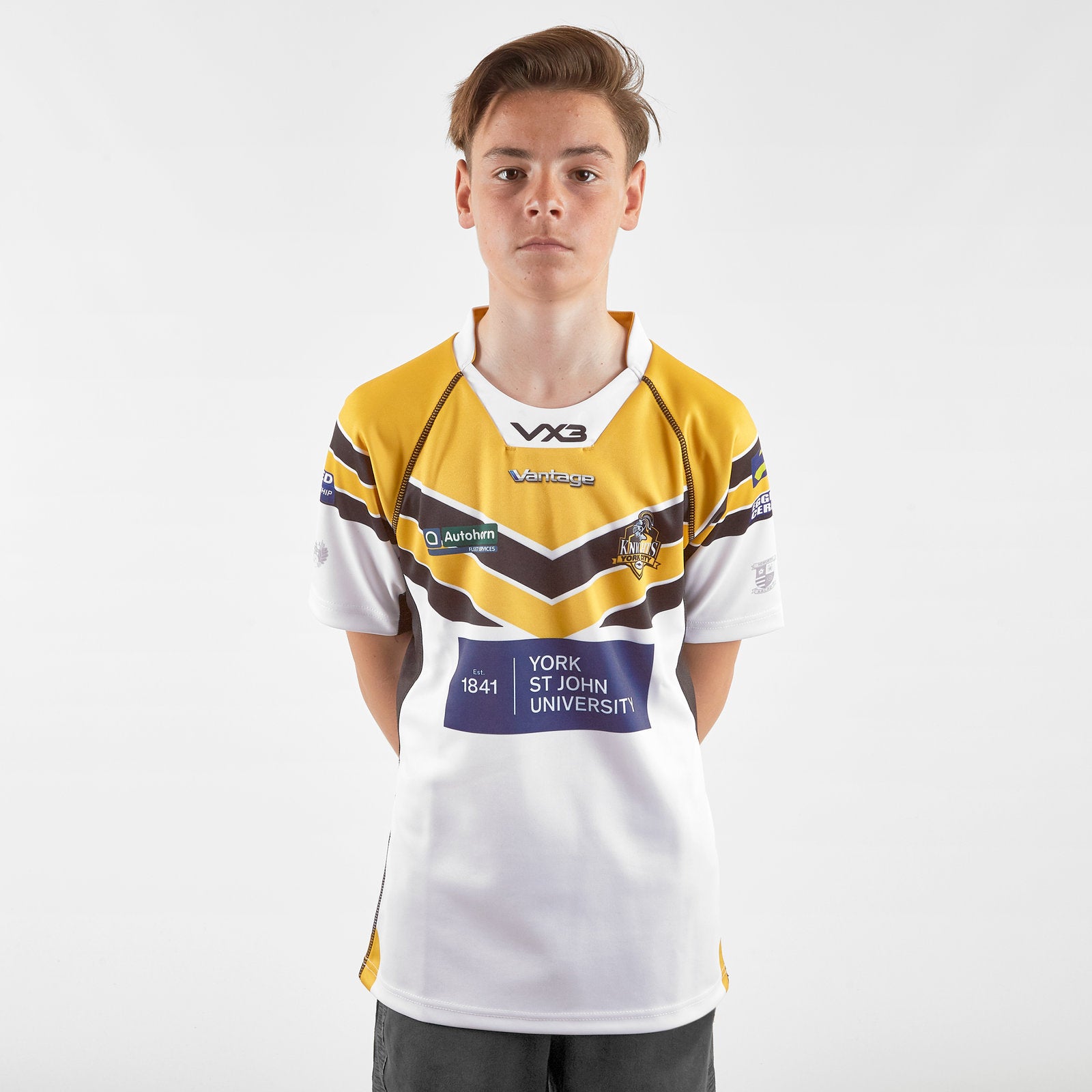 York City Knights 2019 Alternate Youth Replica Rugby League Shirt