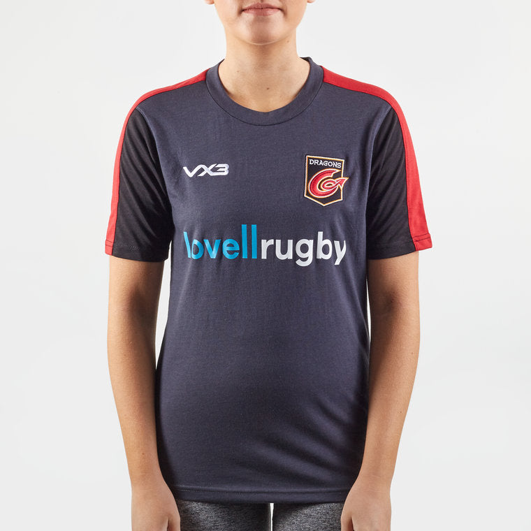 Dragons 2019/20 Ladies Cotton Rugby Training T-Shirt