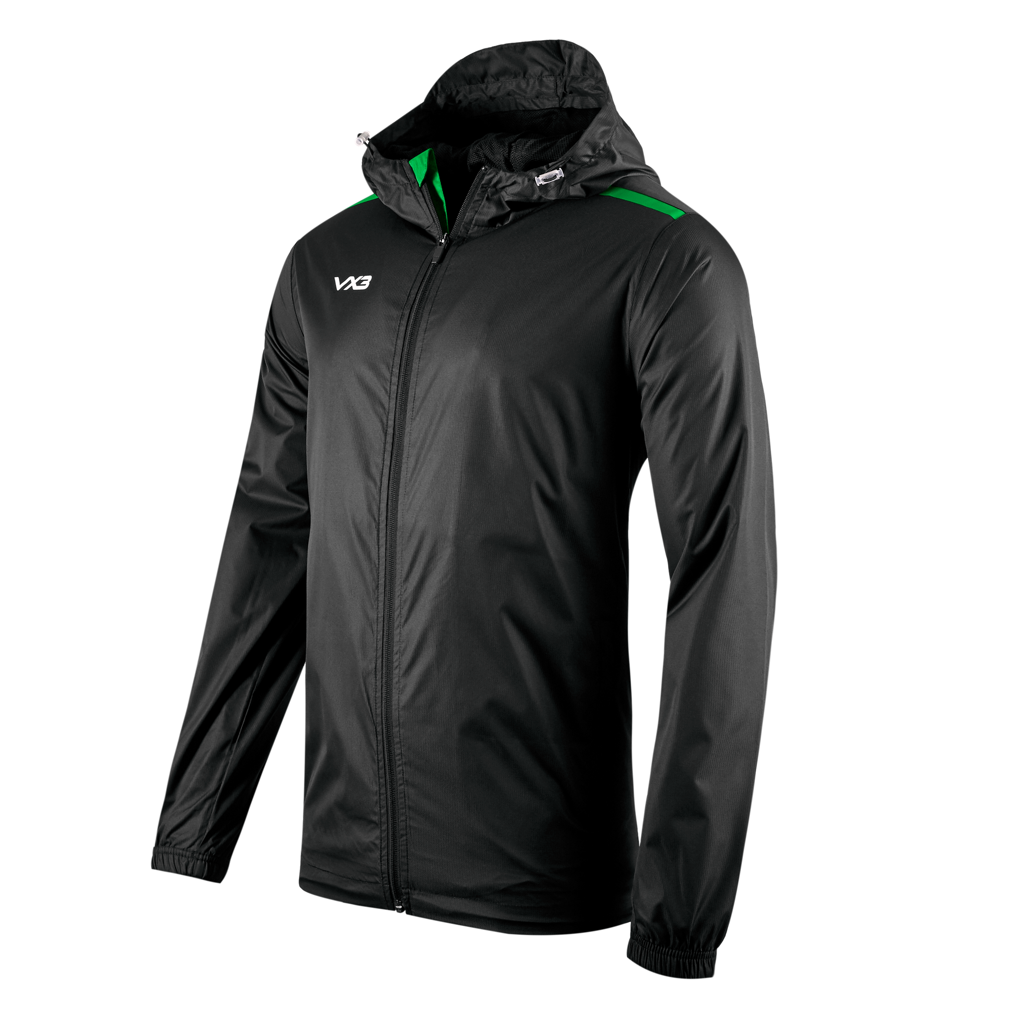 Emerald green 2025 rain jacket