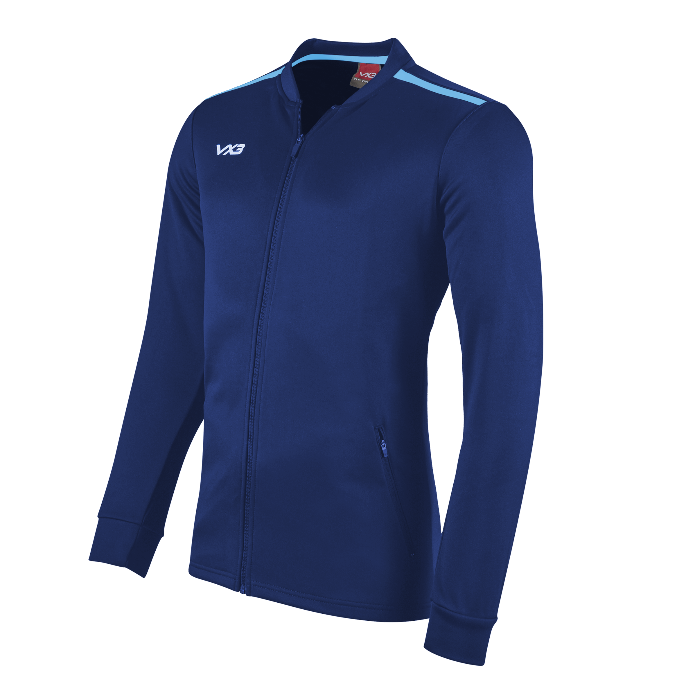 Fortis Youth Presentation Jacket Navy/Sky