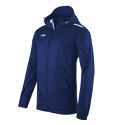 Fortis Youth Full Zip Rain Jacket Navy/White