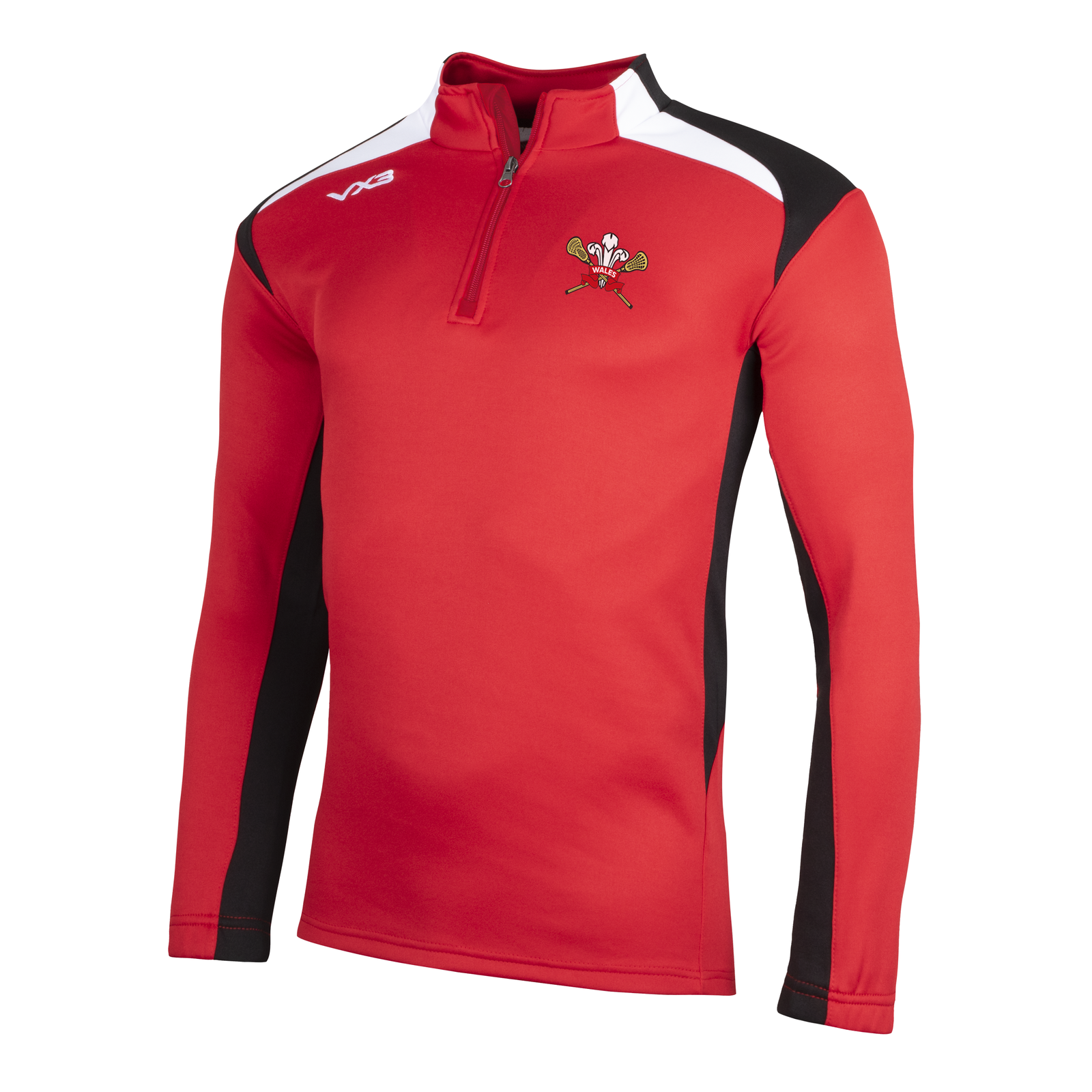 Wales Lacrosse Novus Half Zip Sweat
