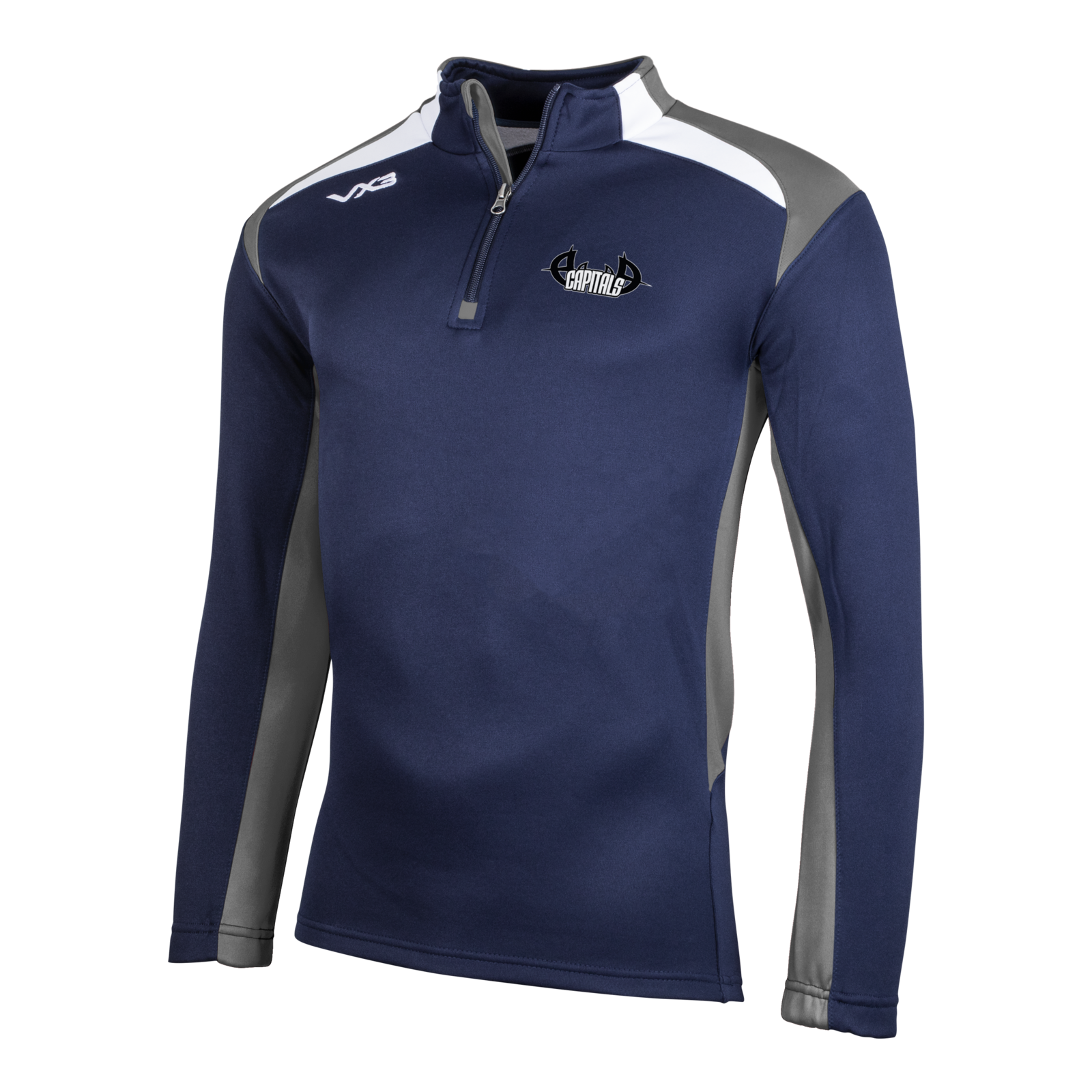 Rugby Capitals Novus Half Zip Sweat