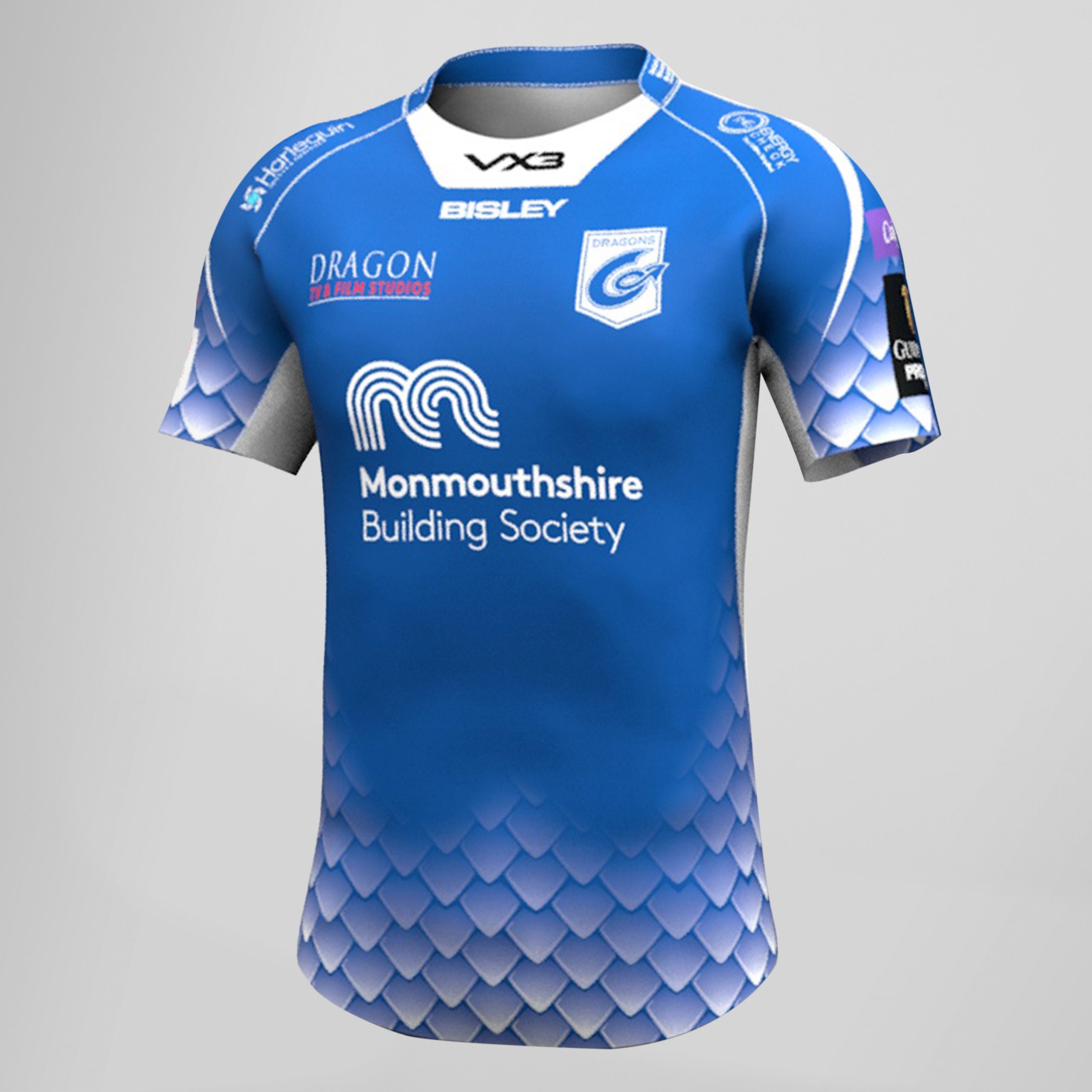 Dragons 2018/19 Ladies Alternate Replica Rugby Shirt