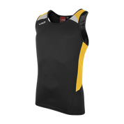 Novus Racerback Vest Black/Amber/White