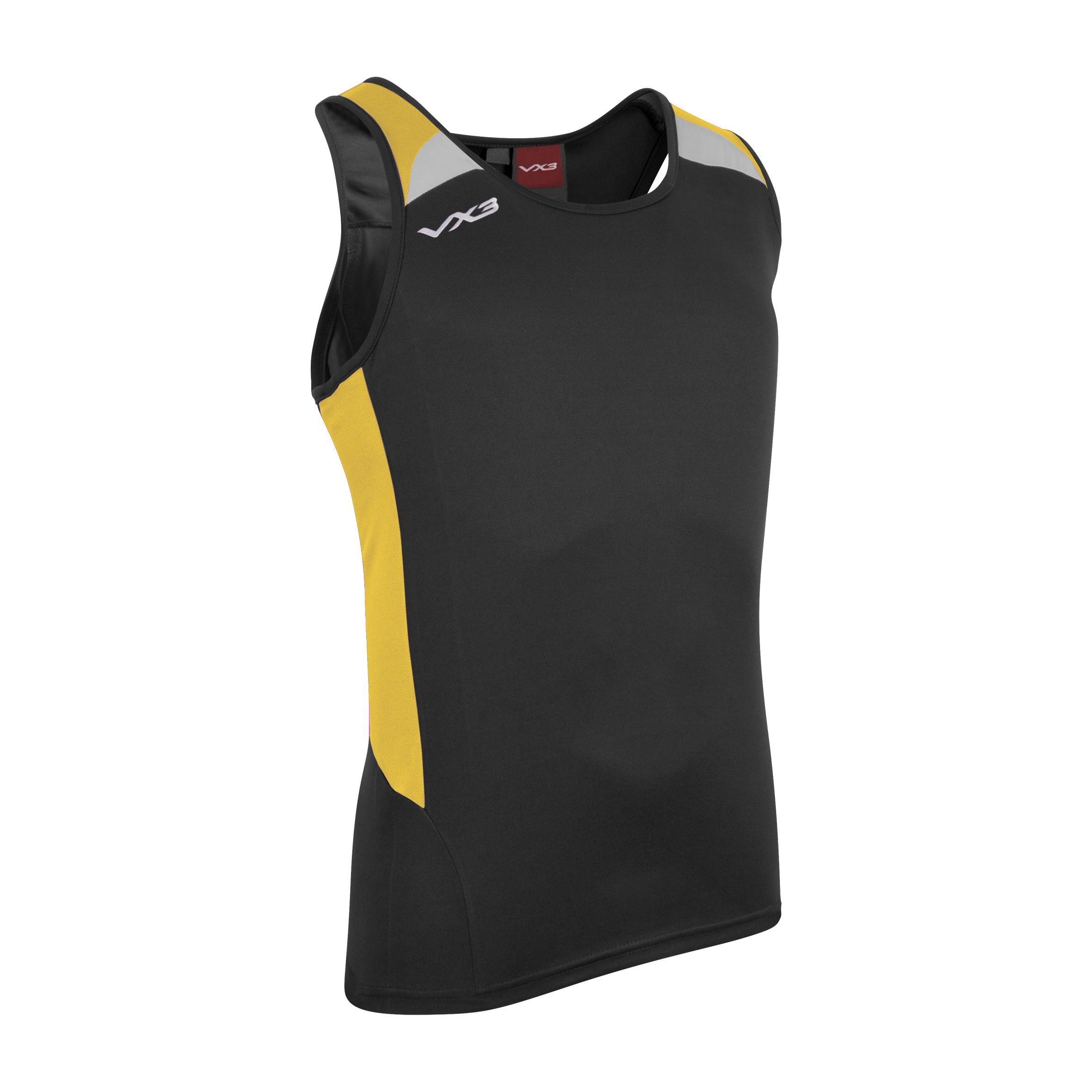 Novus Racerback Vest Black/Amber/White