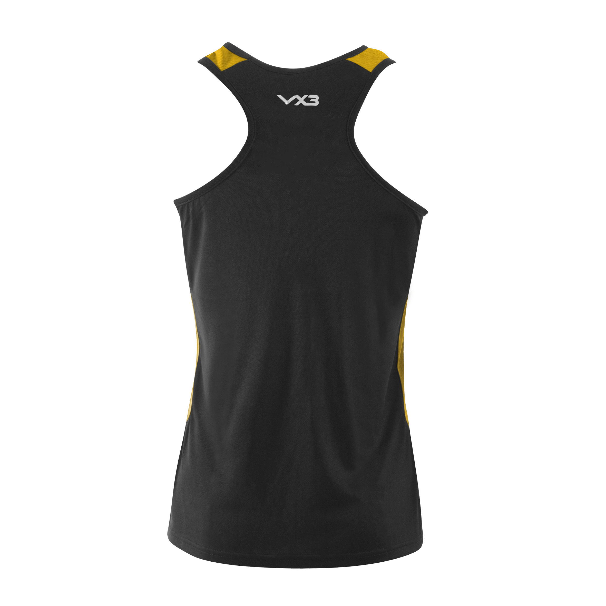 Novus Racerback Vest Black/Amber/White