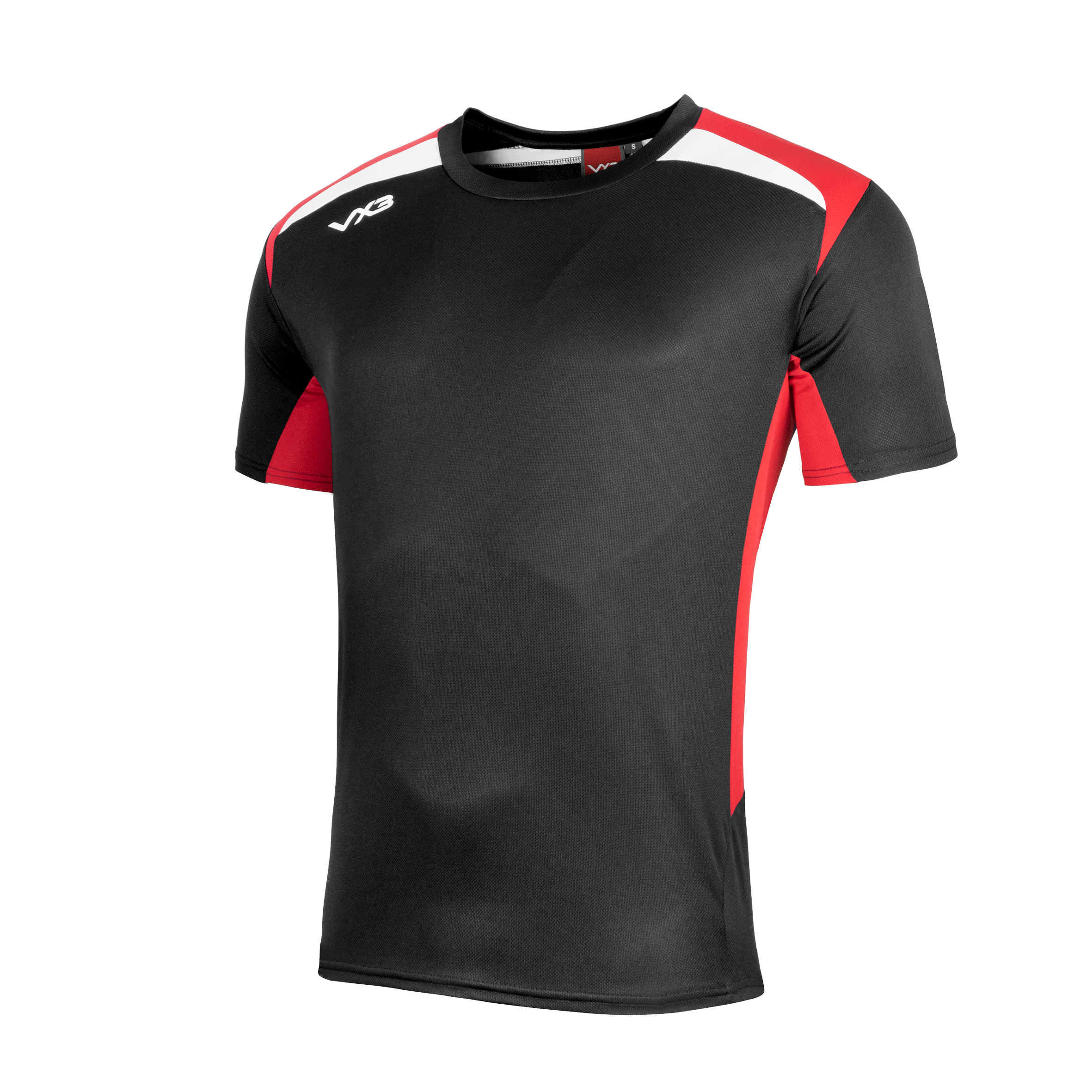 Novus Youth Tee Black/Red/White