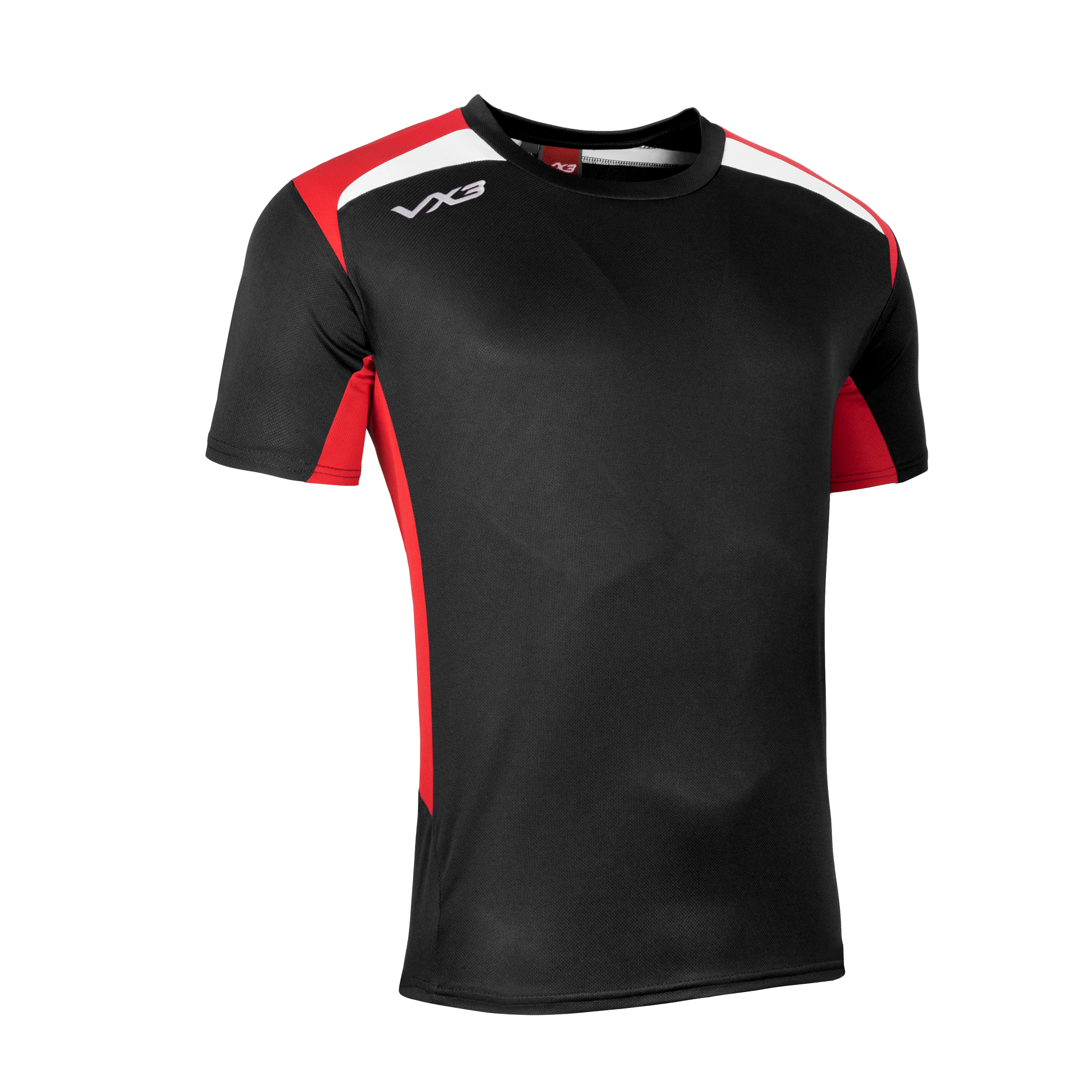 Novus Youth Tee Black/Red/White