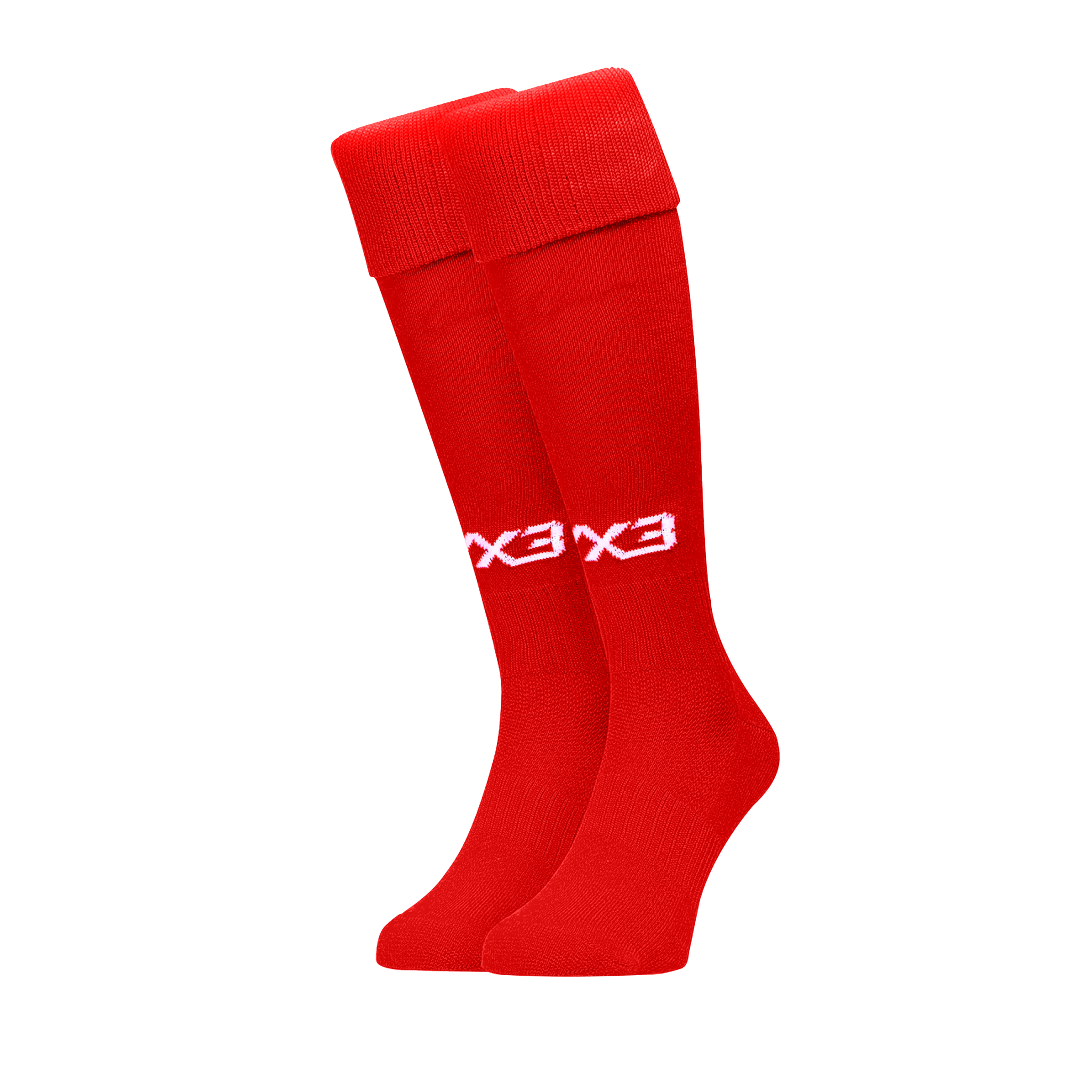 Upton Athletic Juniors Mens Plain Playing Socks Red