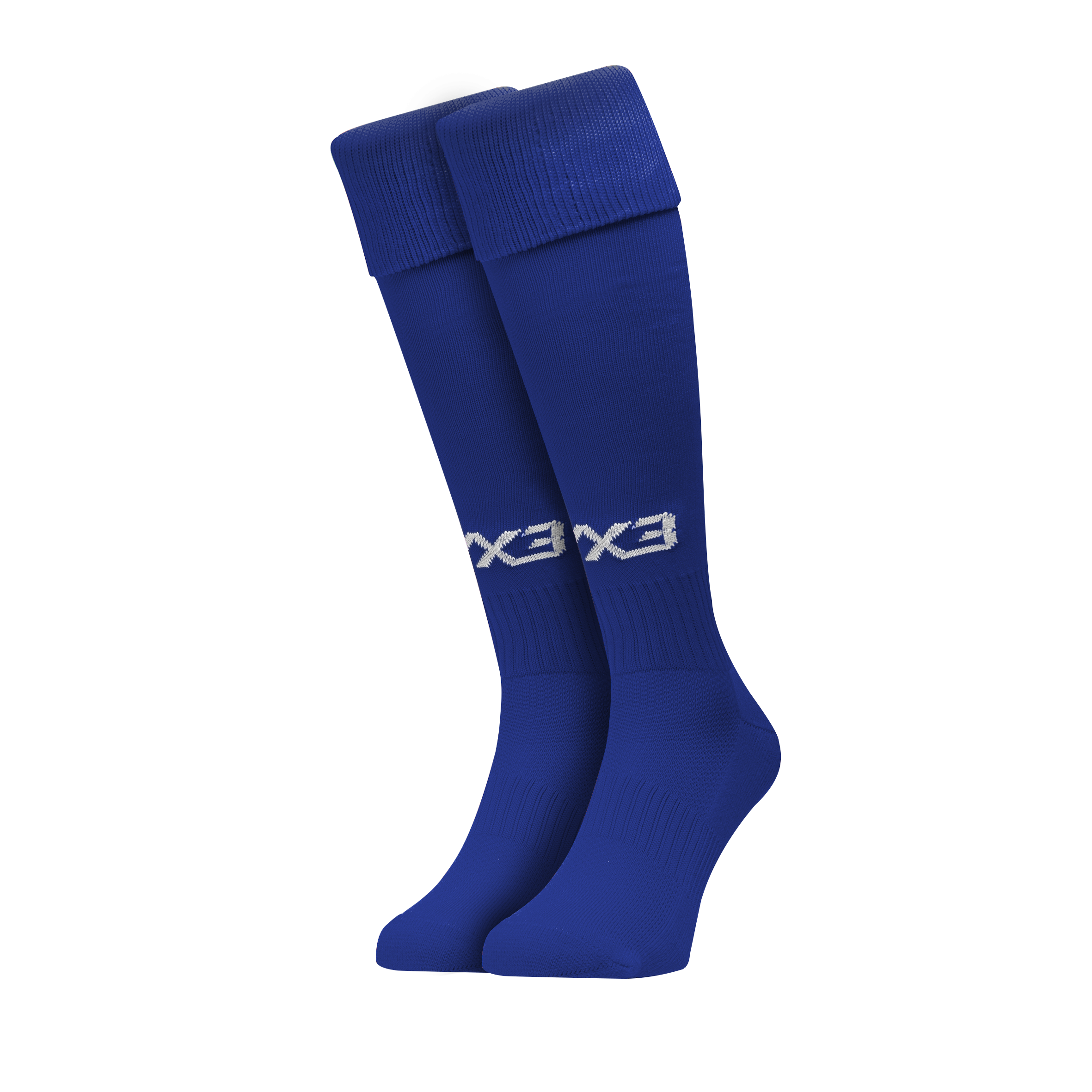 Blues Southwest Plain Playing Socks - Royal