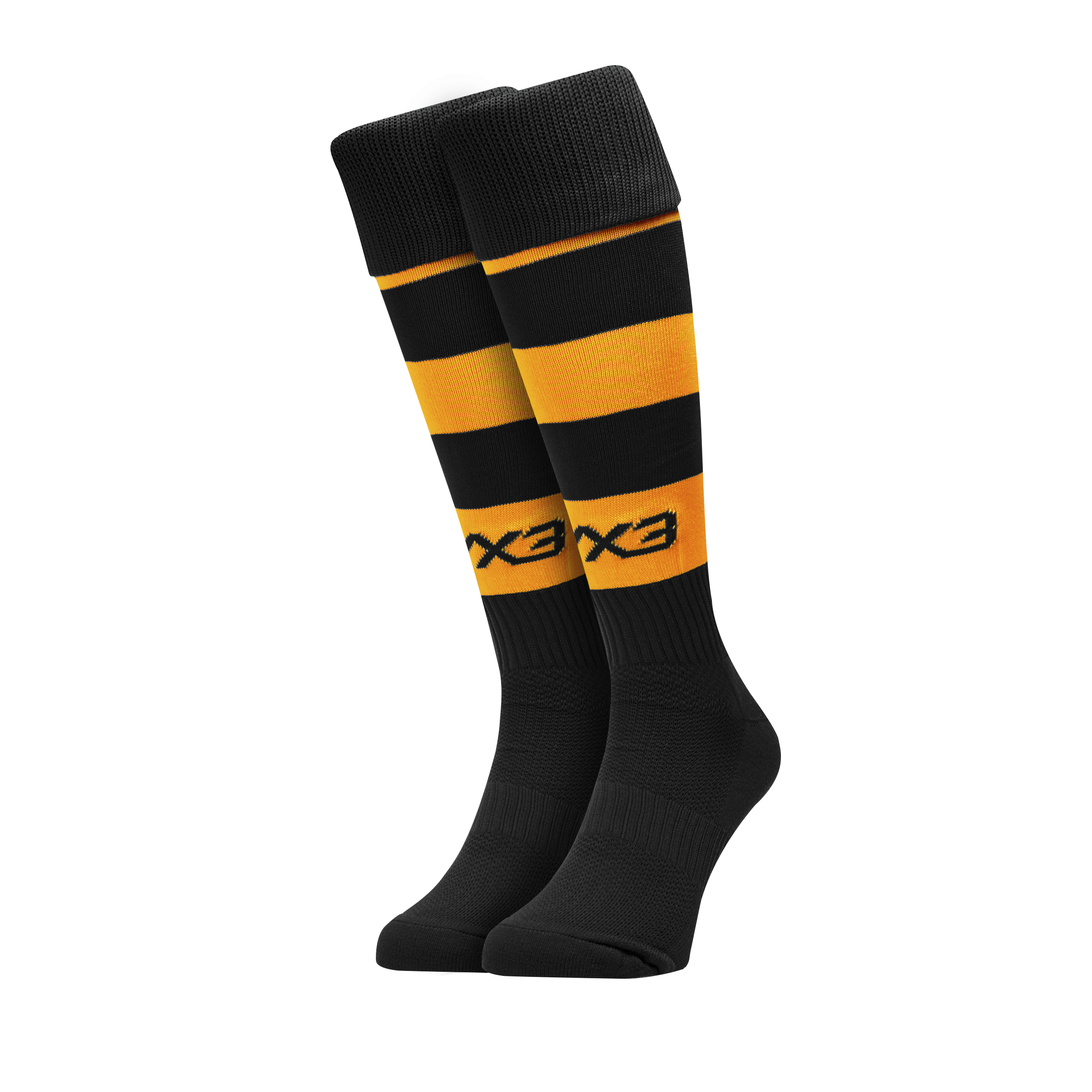 Illogan Park RFC Mens Hooped Playing Socks
