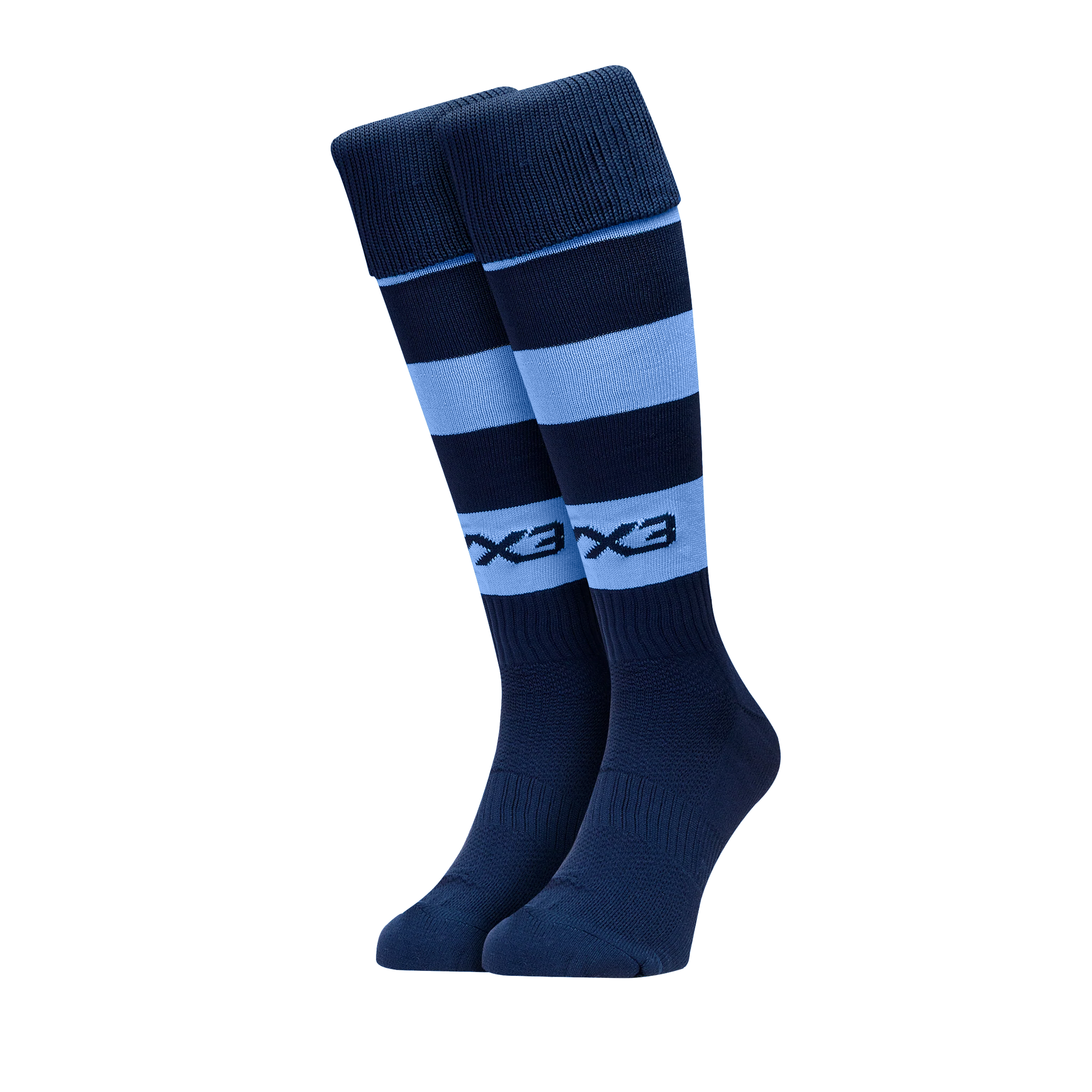 FC Highnam Mens Hooped Playing Socks