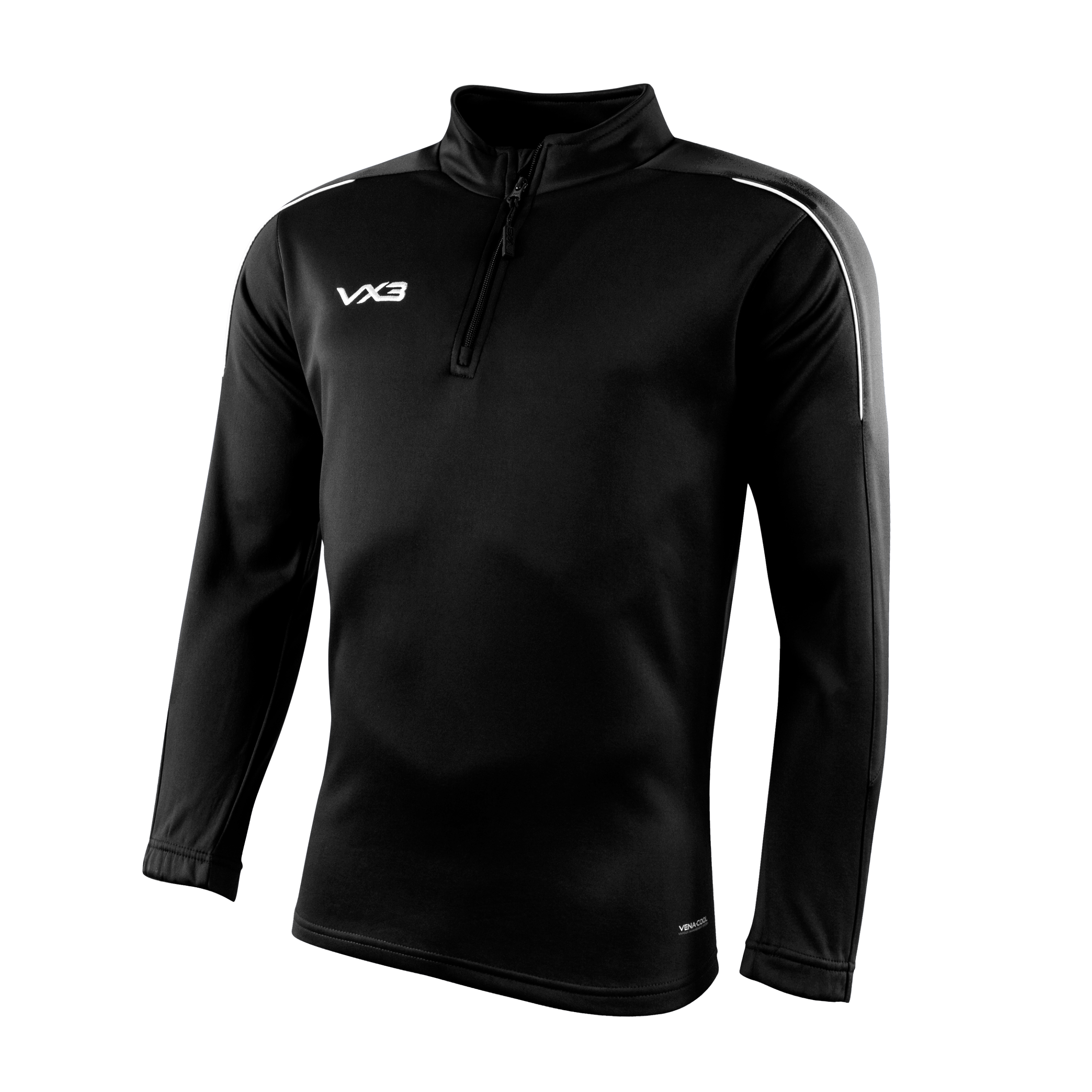 Pro Half Zip Sweat Black/Charcoal/White