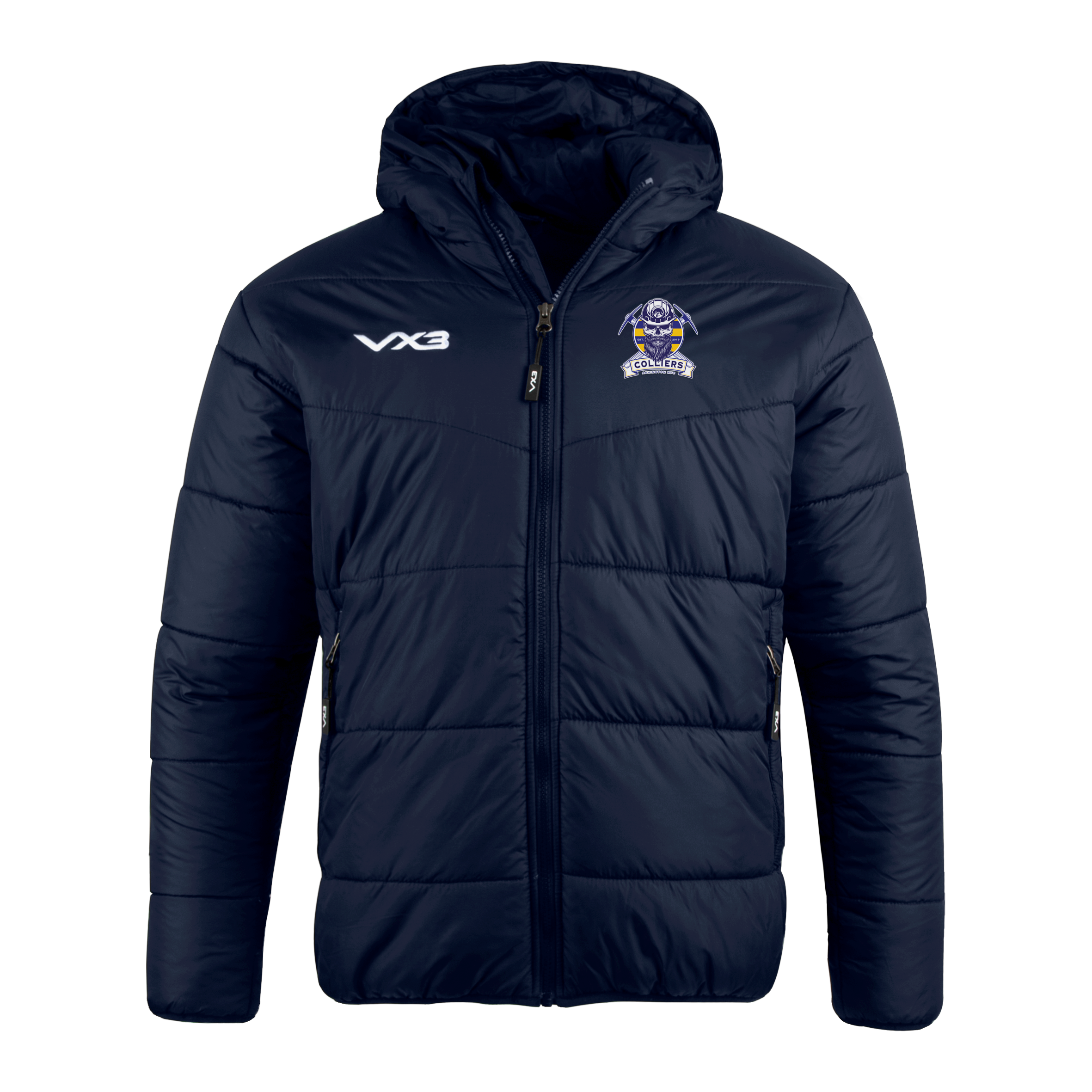 Ashington Colliers Vets Rugby Club Lorica Quilted Jacket