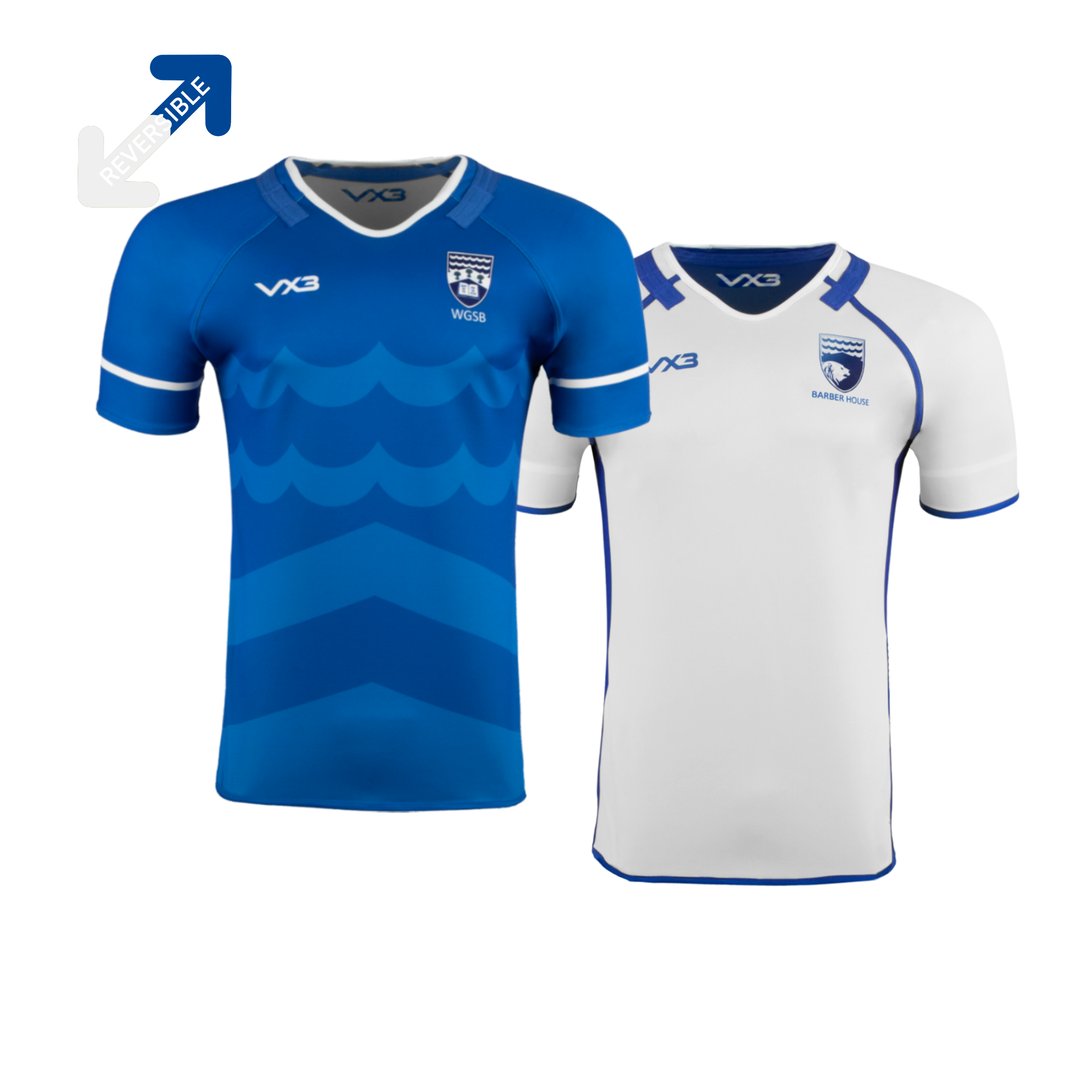 Wirral Grammar School Barber House Reversible Playing Shirt