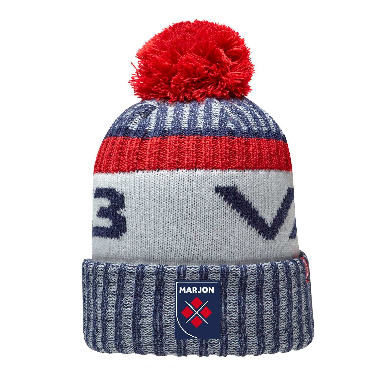 Plymouth Marjons University Marl Bobble Hat