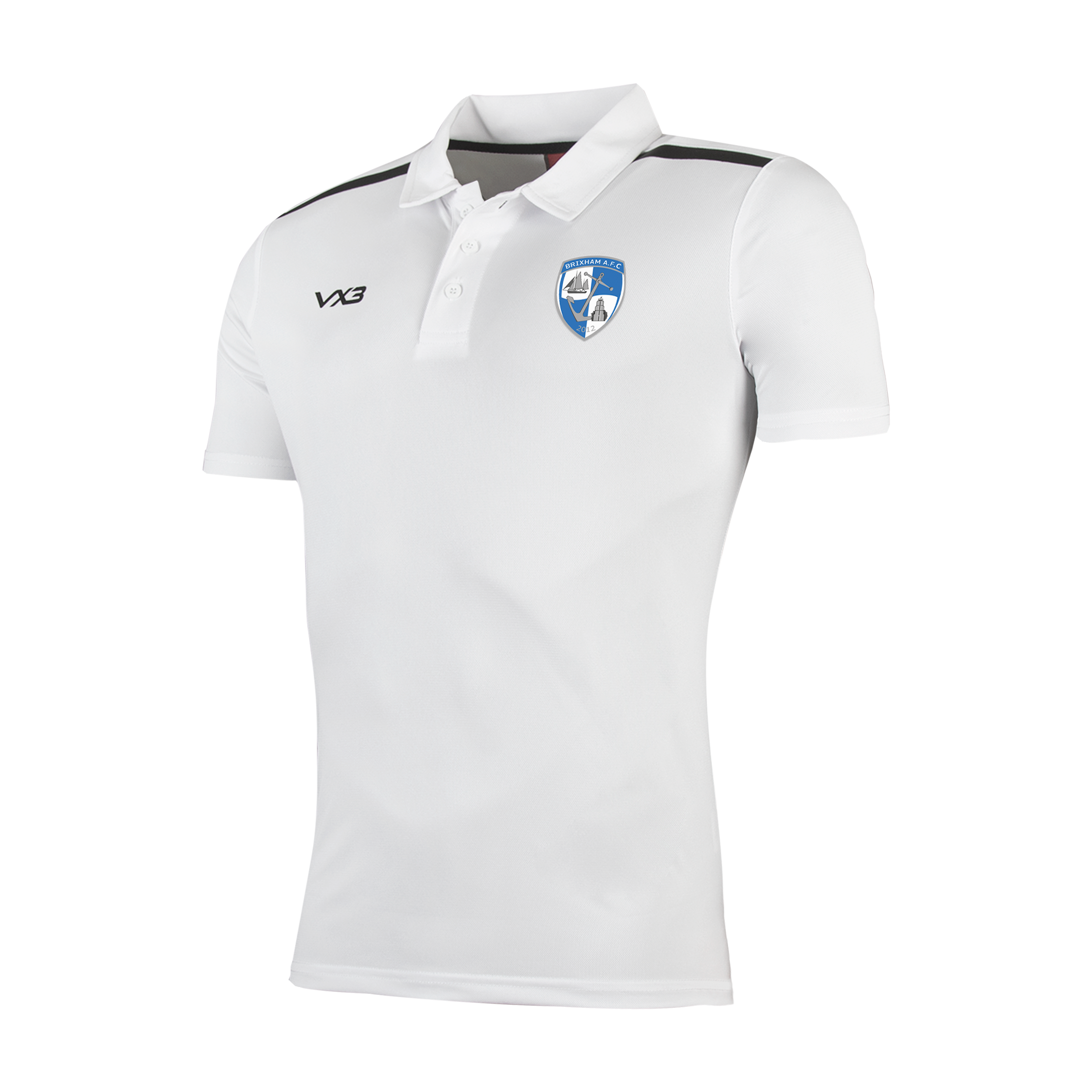 Brixham AFC Fortis Polo White