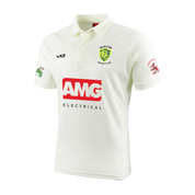 Burton CC Cricket Whites Youth S/S Shirt