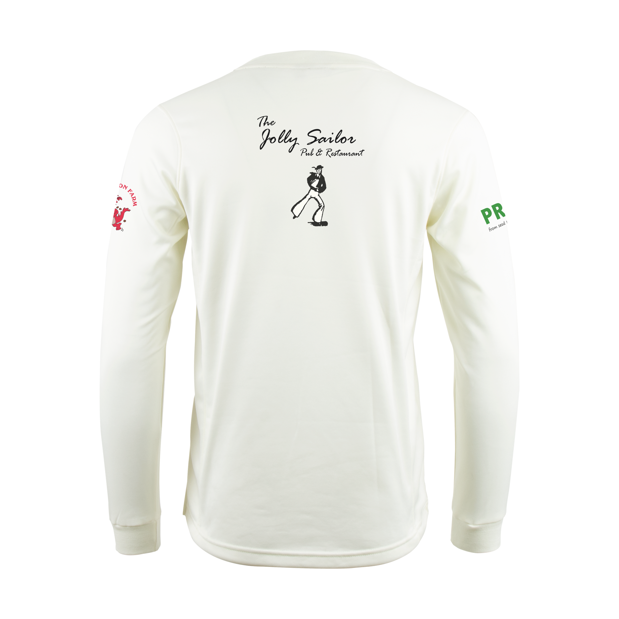 Burton CC Cricket Whites Youth Sweatshirt Elite