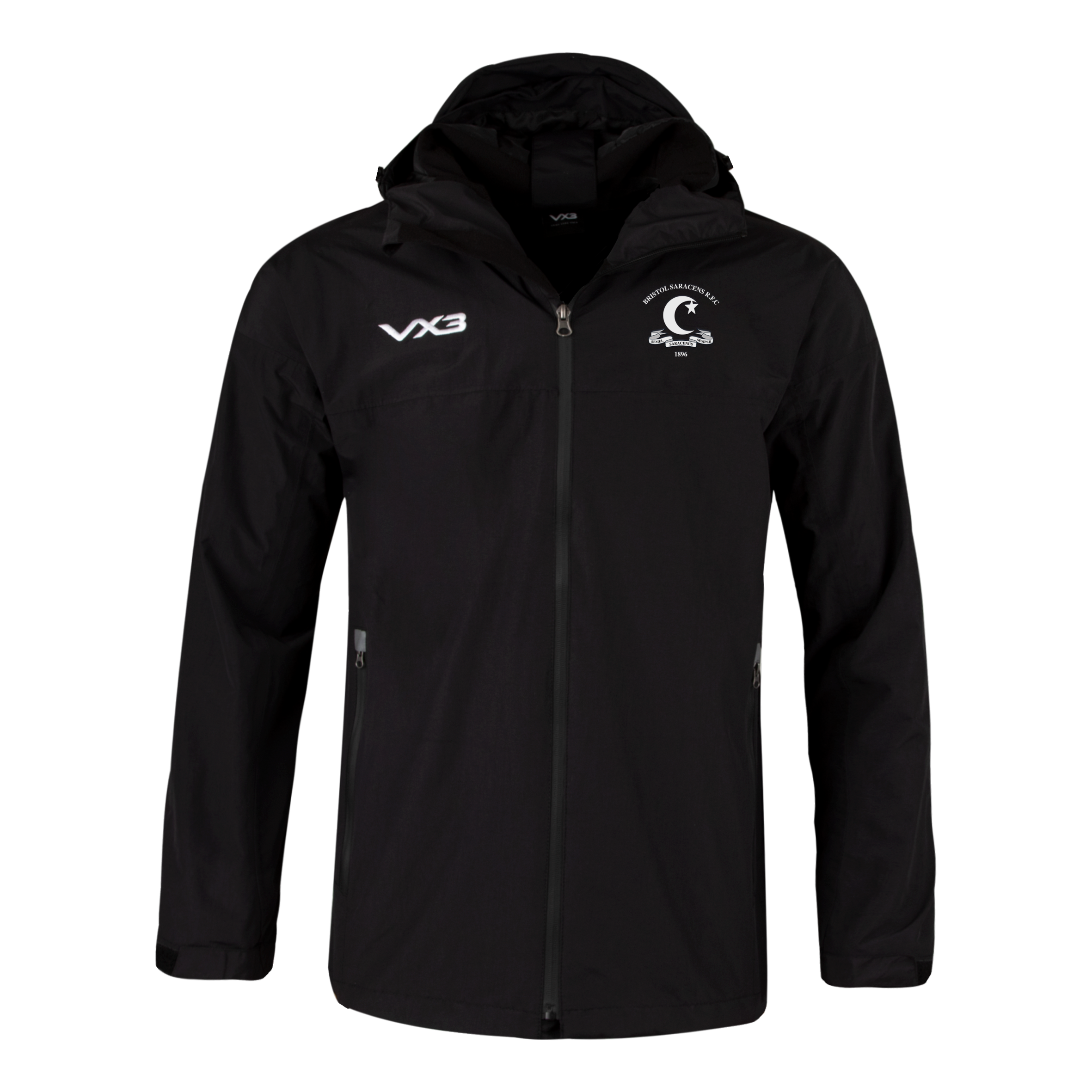 Bristol Saracens RFC Seniors Protego Waterproof Jacket