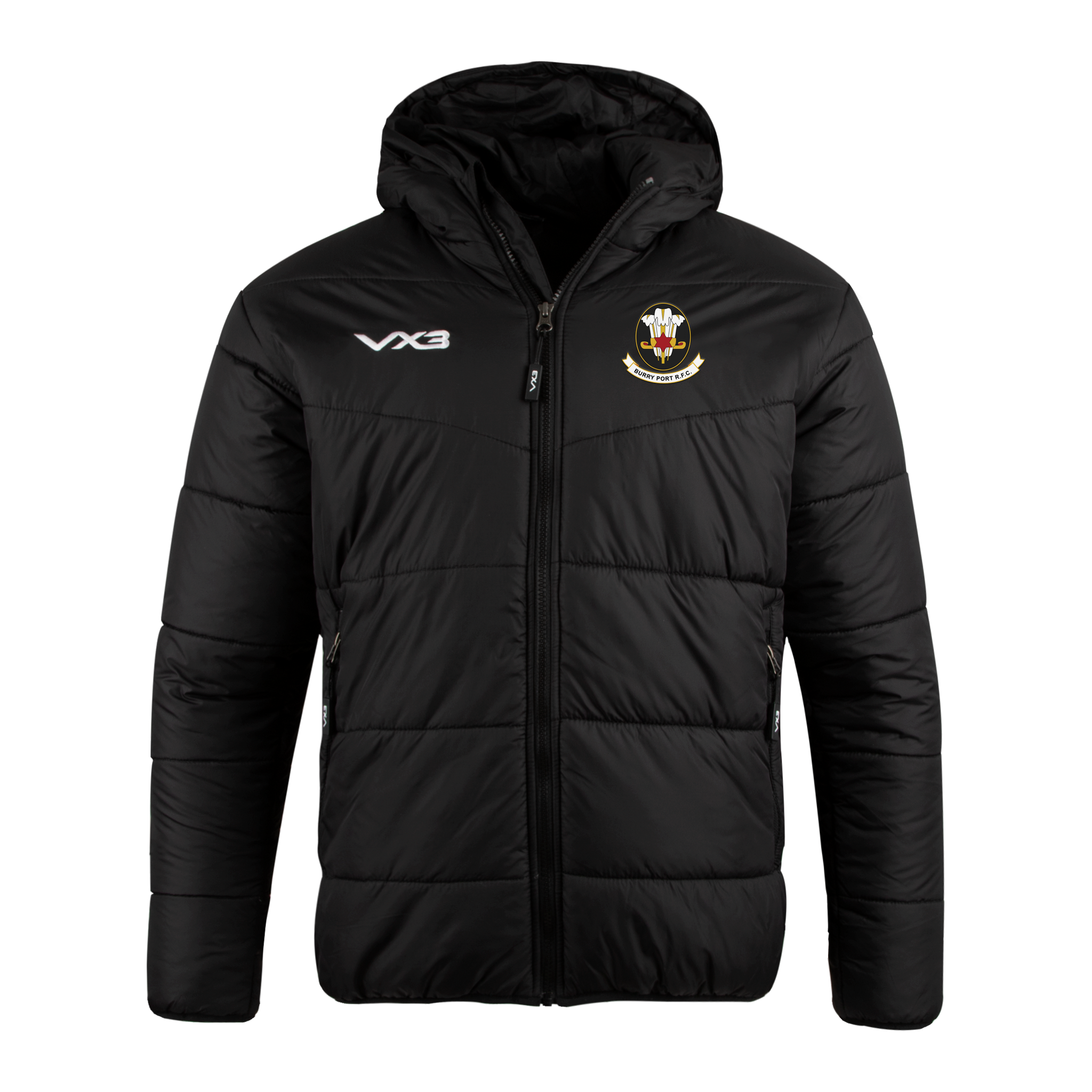 Burry Port RFC Lorica Youth Quilted Jacket