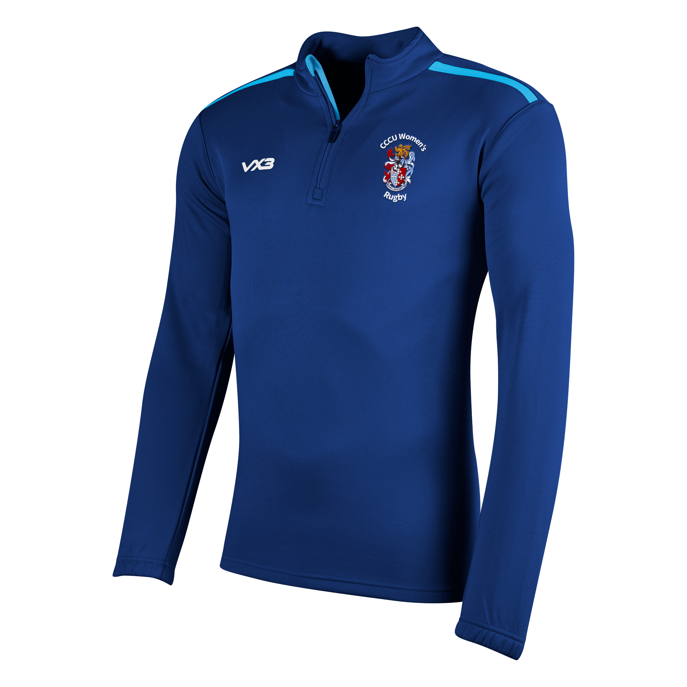 Canterbury Christ Church University Women's Rugby Fortis Youth Half Zip Sweat