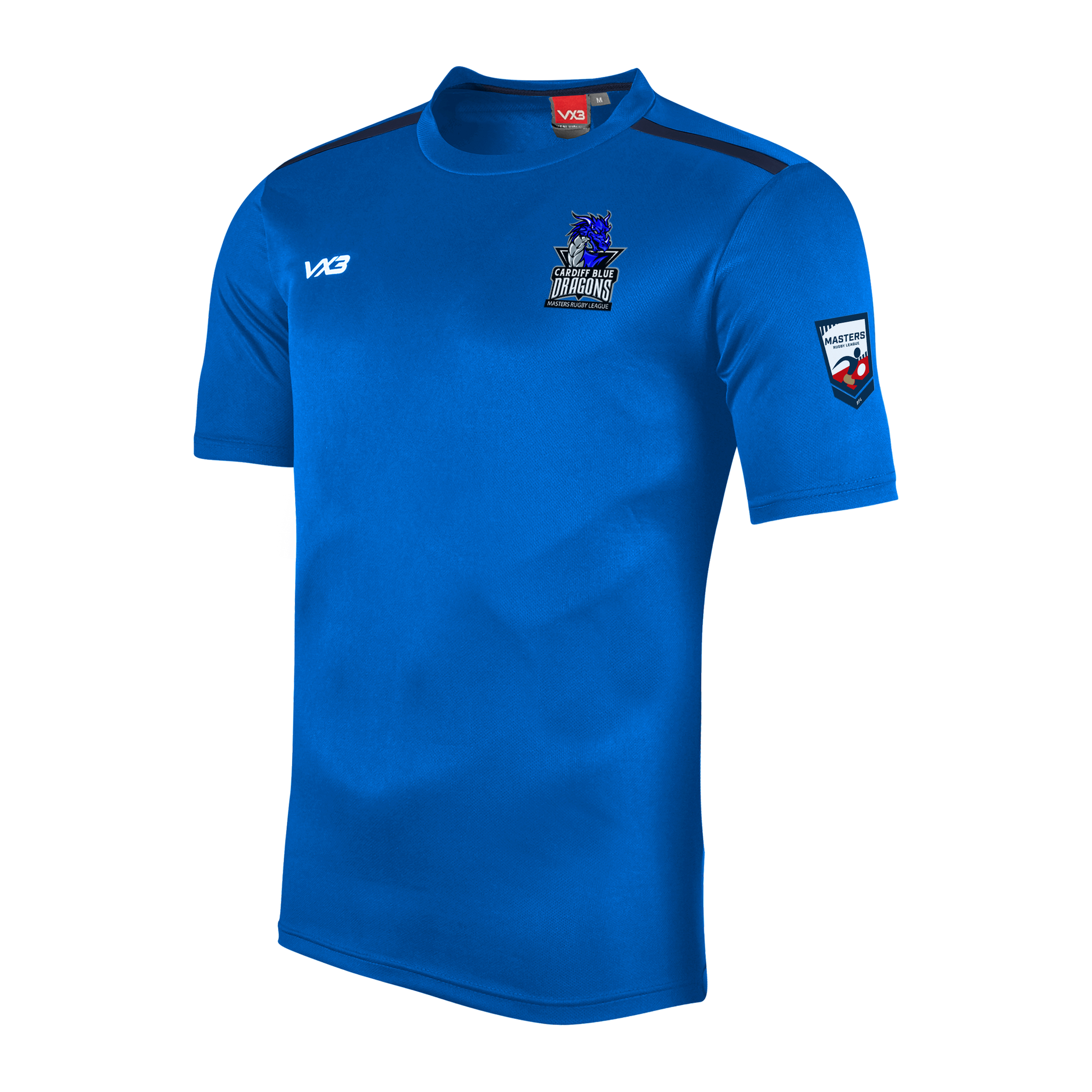 Cardiff Blue Dragons Masters Fortis Youth Tee